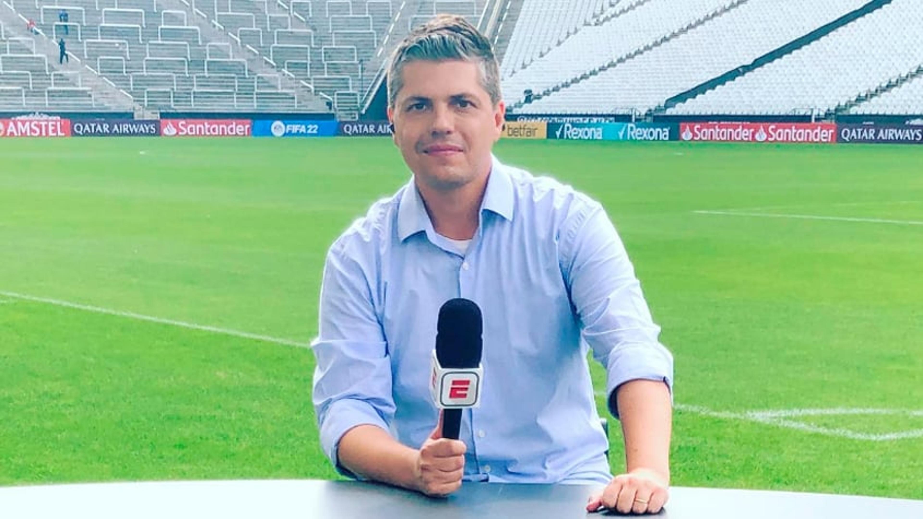 Flavio Ortega anuncia saída da ESPN; jornalista aceitou cargo na comunicação do Corinthians