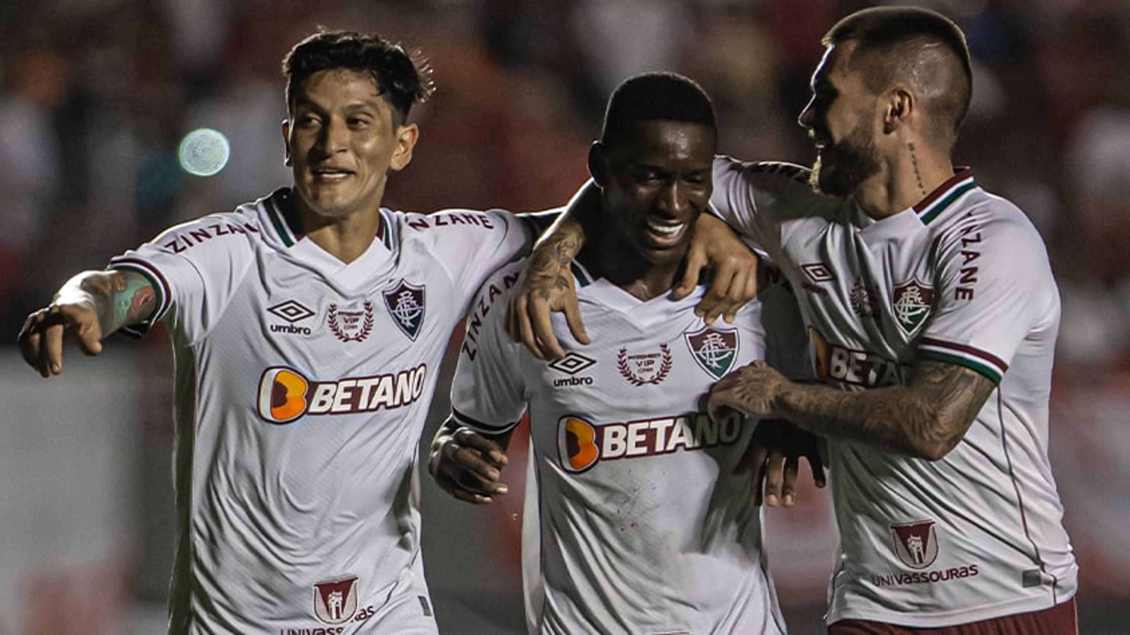 Luiz Henrique explica comemoração do gol pelo Fluminense e celebra retorno à fase artilheira: ‘A zica saiu’