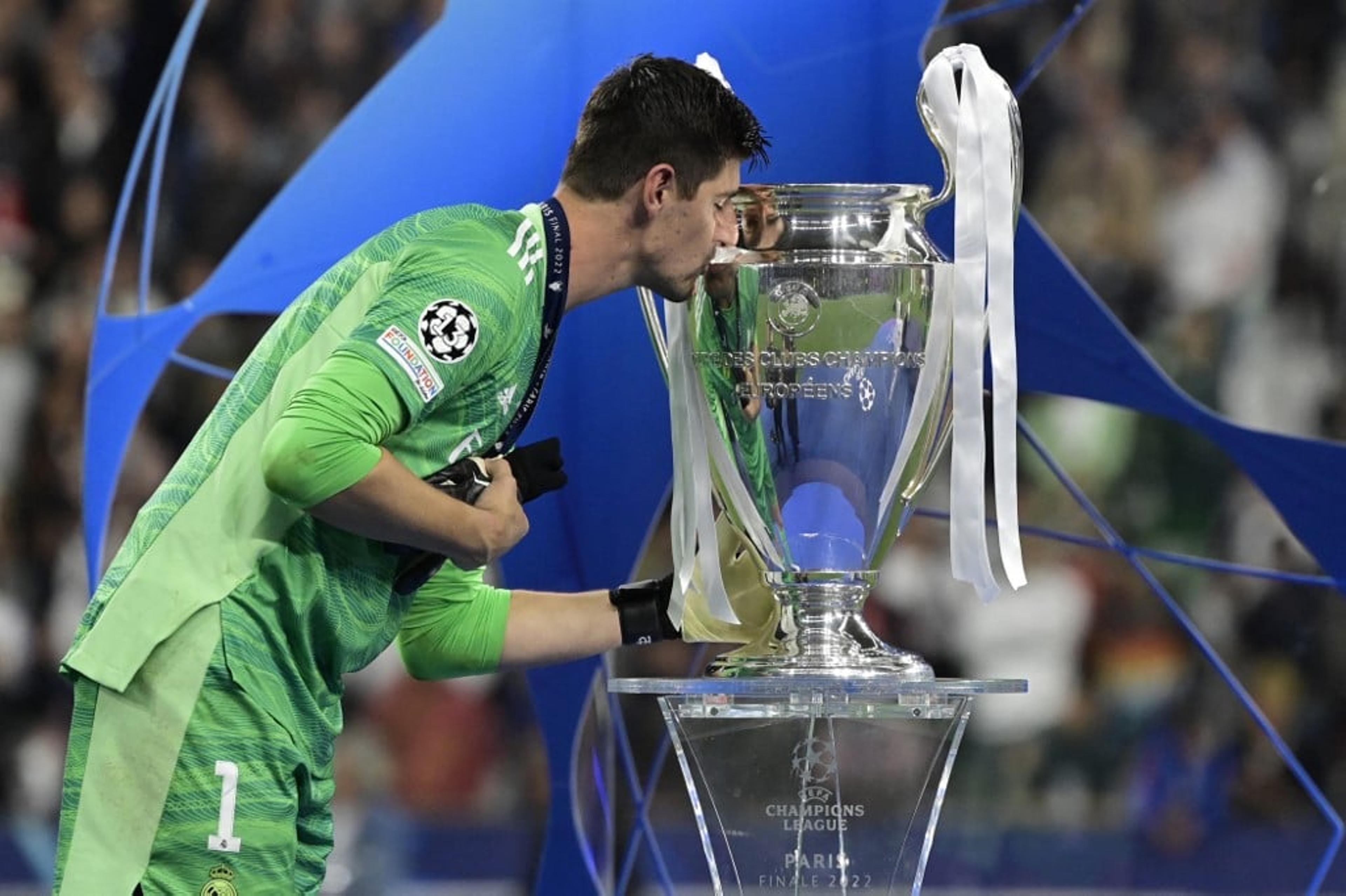 Melhor jogador da final, Courtois celebra título do Real Madrid na Champions: ‘Somos os reis da Europa’