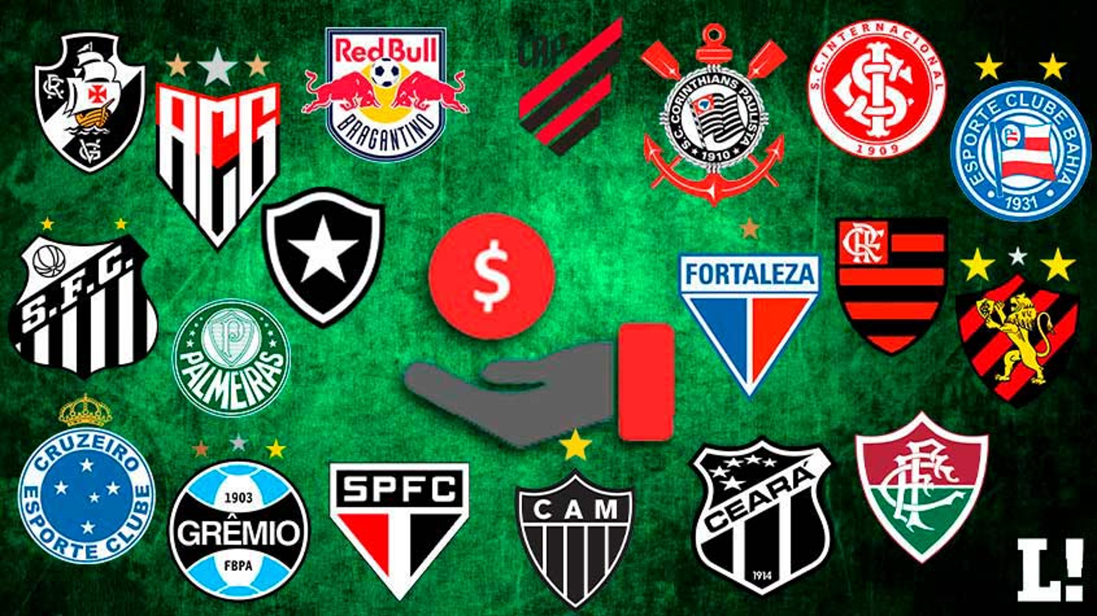 Quais são os clubes do Brasil com as maiores dívidas? Estudo mostra