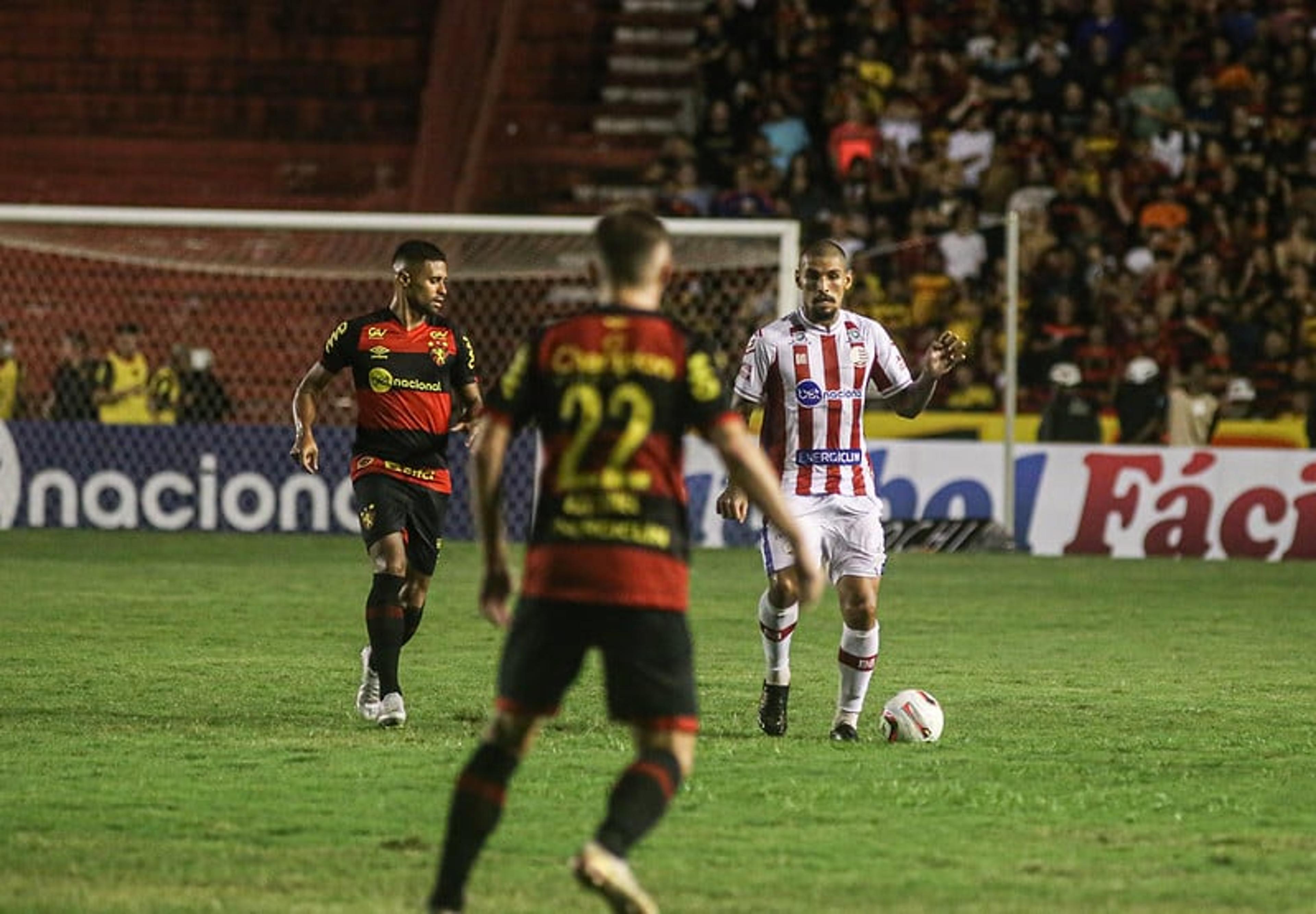 Em clássico equilibrado nos Aflitos, Náutico e Sport ficam no empate pela Série B