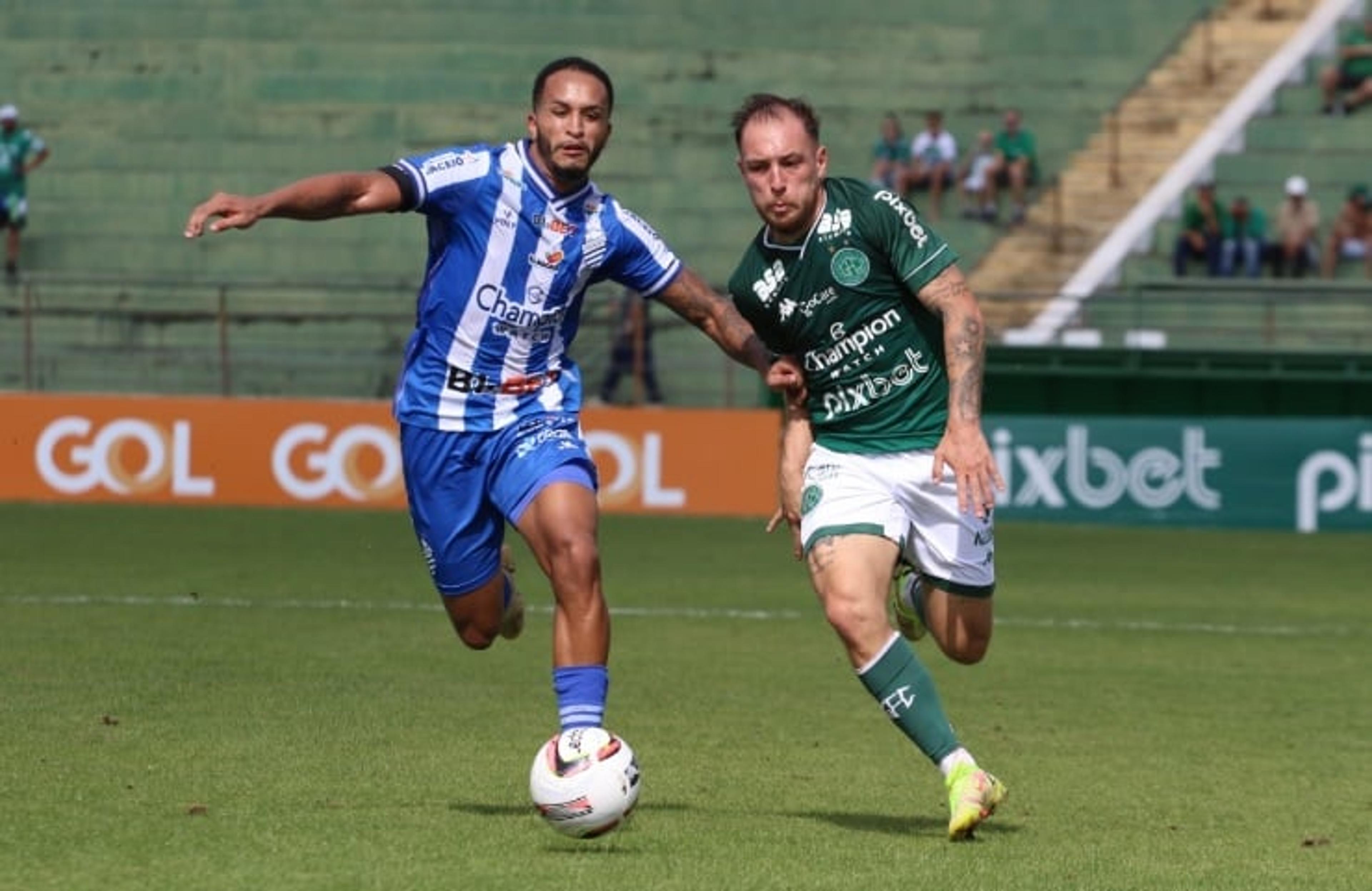 Em jogo movimentado, Guarani e CSA ficam no empate pelo Brasileiro da Série B