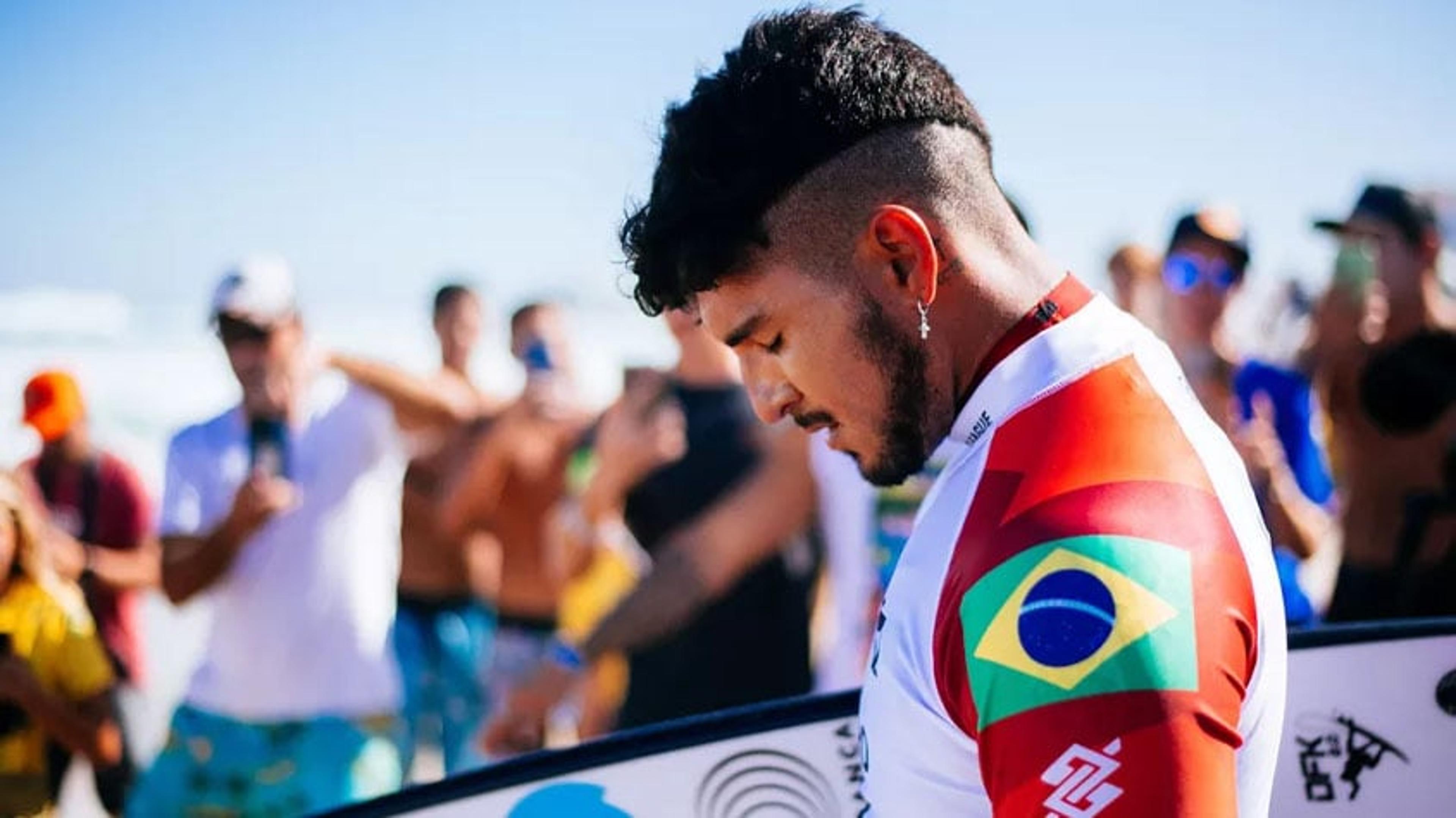 Gabriel Medina é eliminado da etapa de Saquarema do Circuito Mundial de Surfe