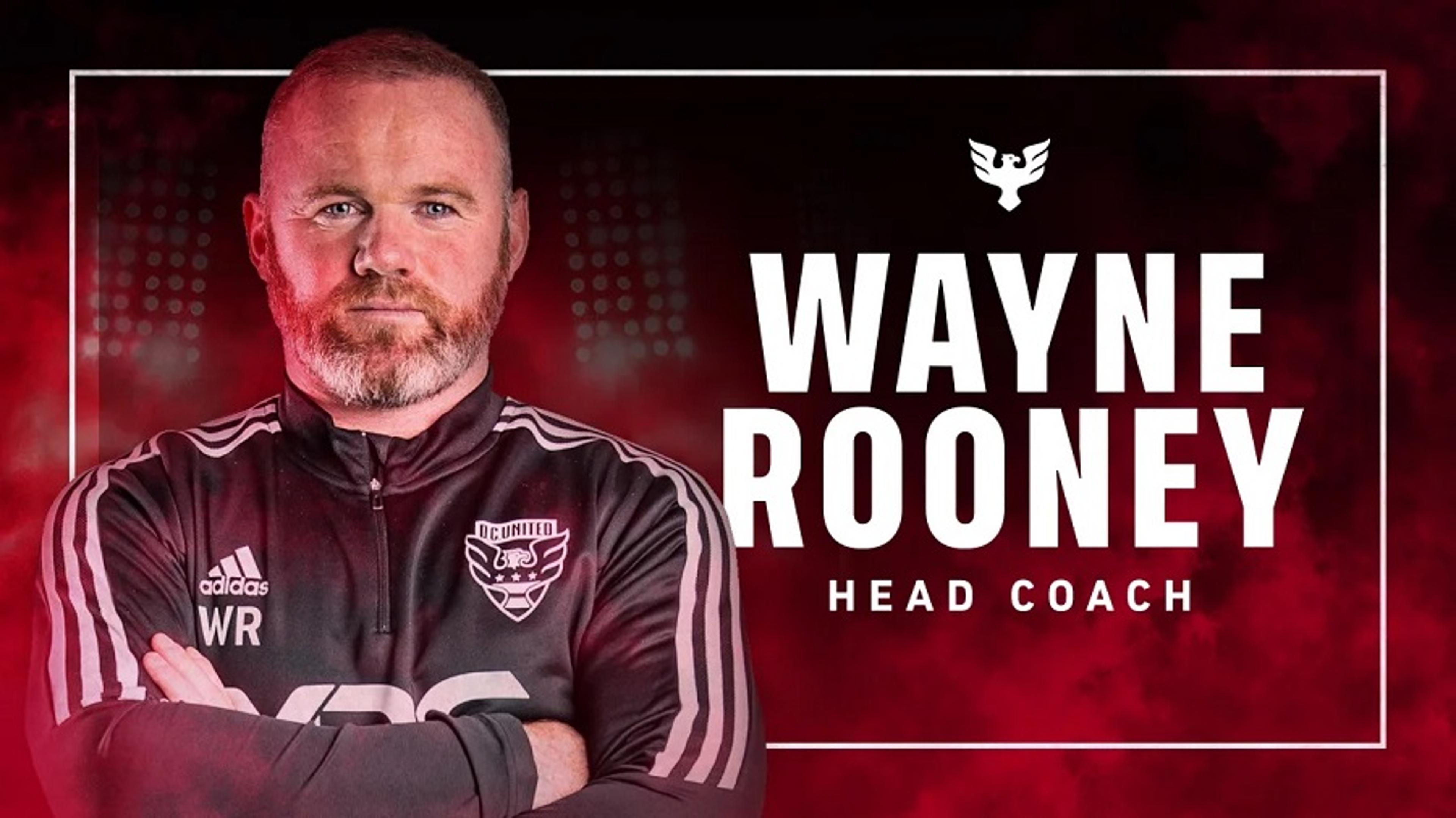 Wayne Rooney está de volta a MLS, agora como técnico