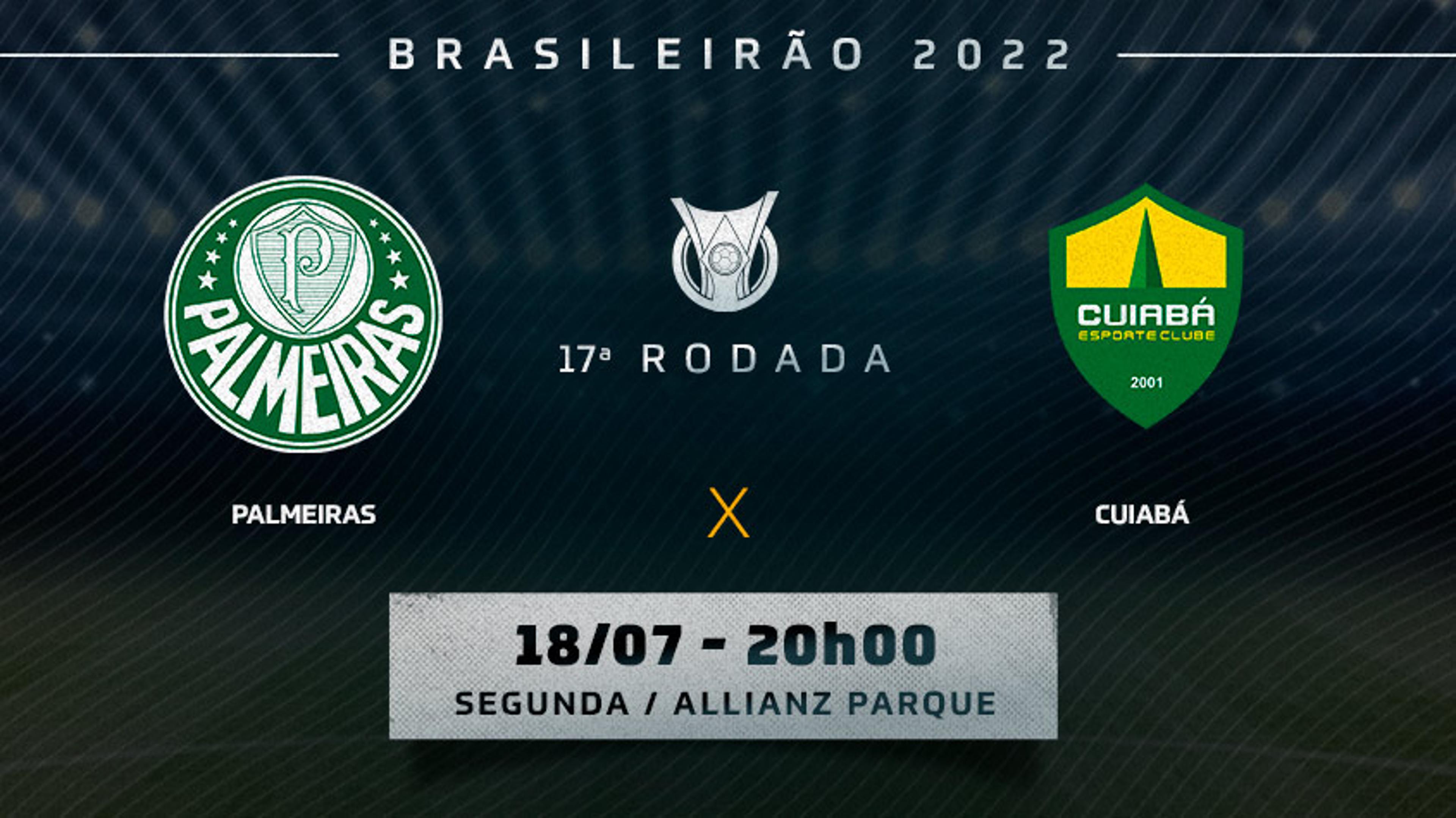 Palmeiras x Cuiabá: prováveis times, desfalques e onde assistir ao jogo pelo Brasileirão