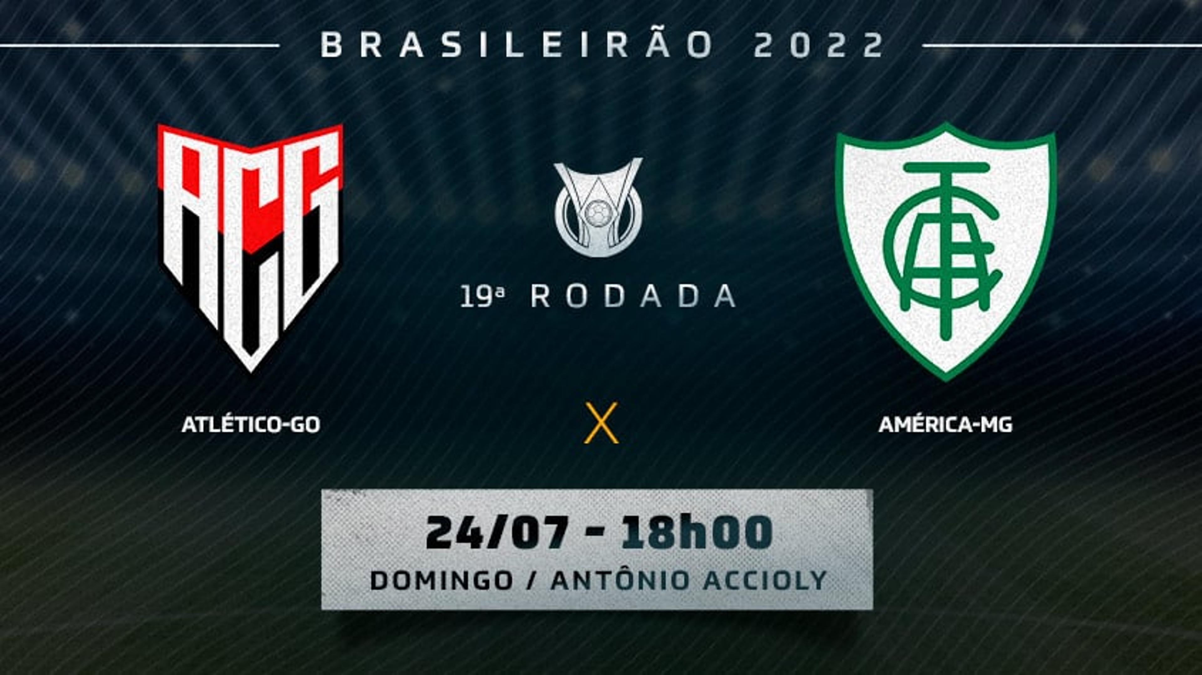 Atlético-GO x América-MG: onde assistir, prováveis times e desfalques