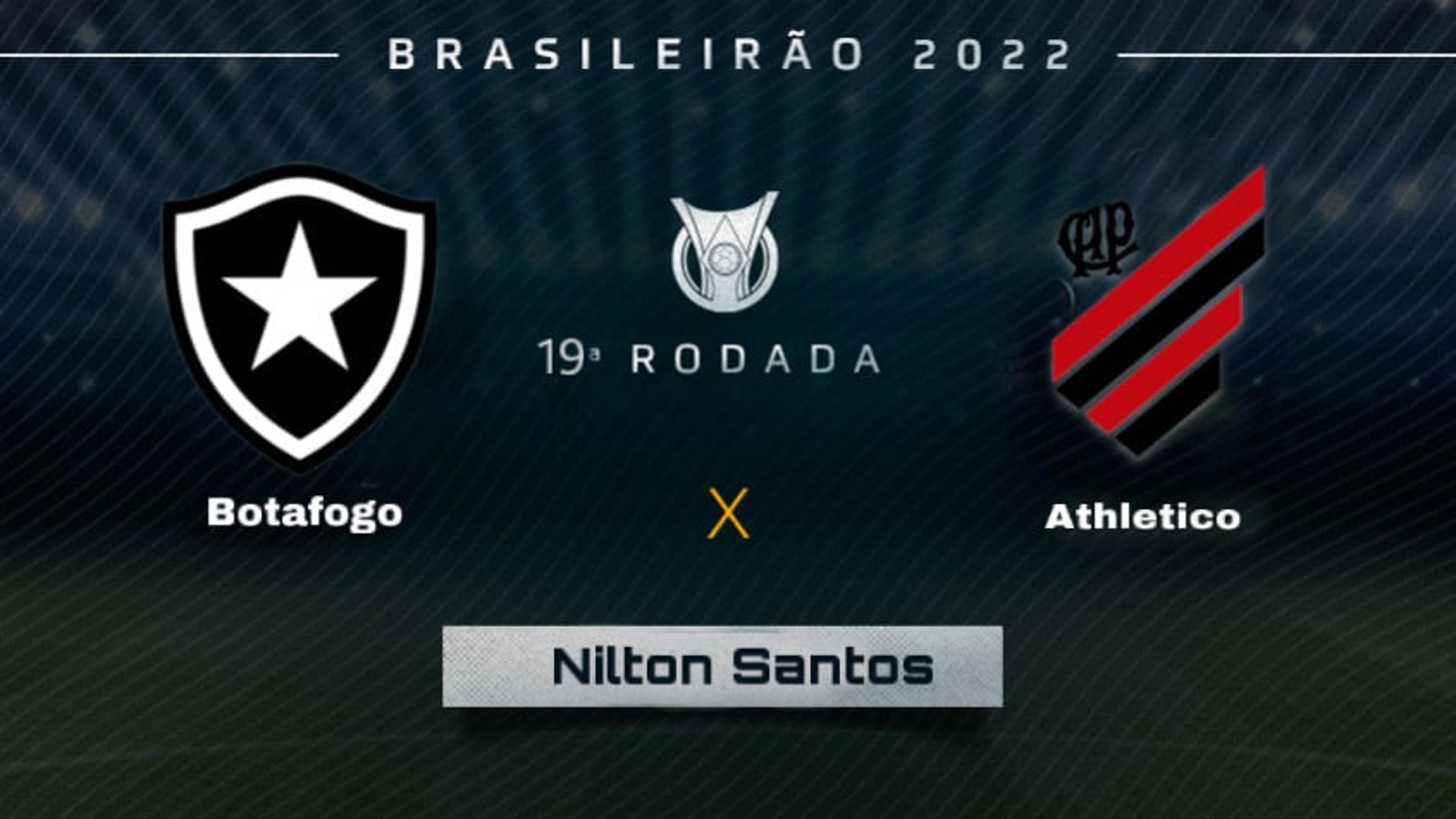 Botafogo x Athletico-PR: onde assistir, desfalques e prováveis escalações do jogo pelo Brasileirão