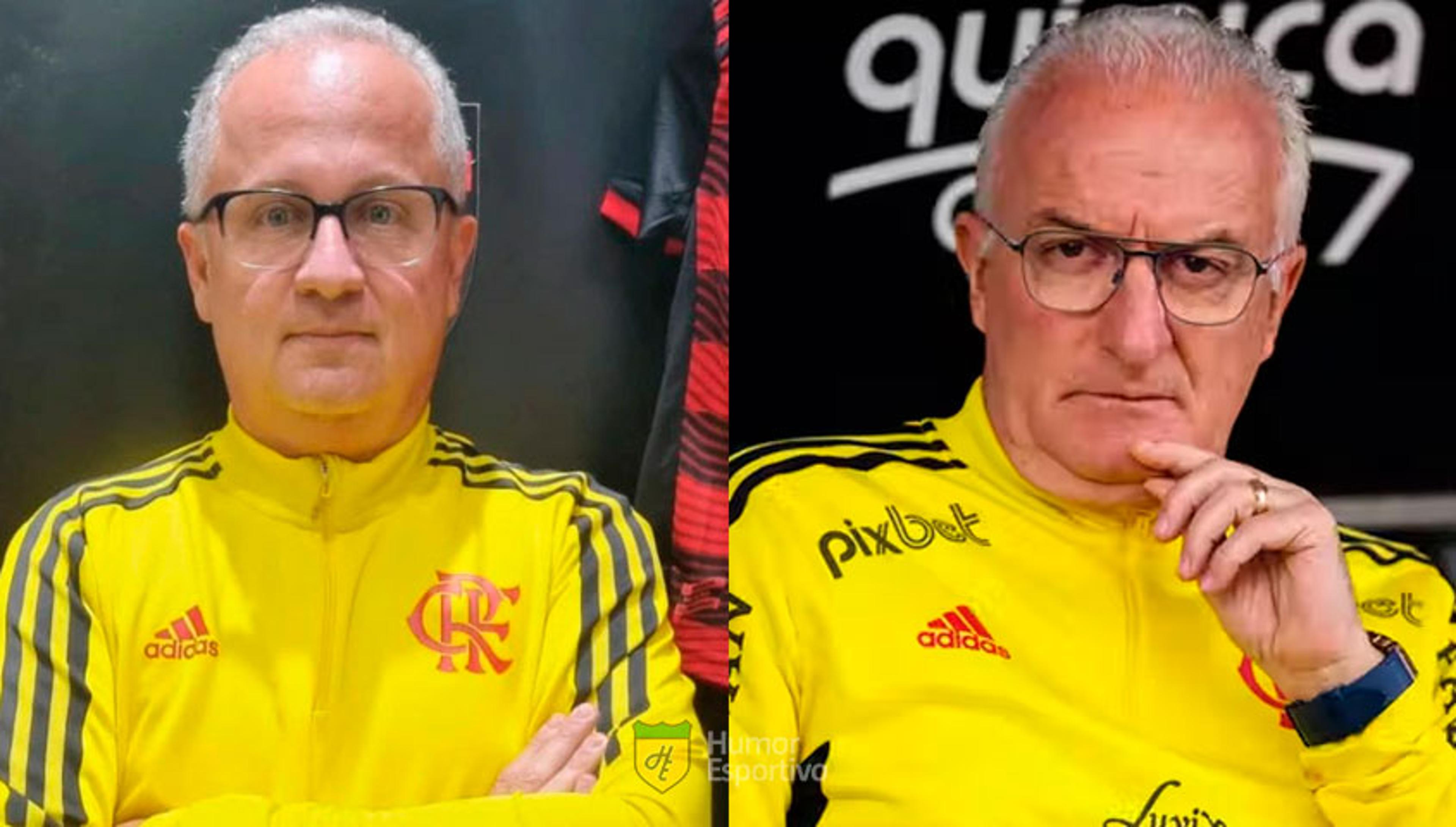 Dorival agora tem sósia! Compare todas as imitações de profissionais do Flamengo