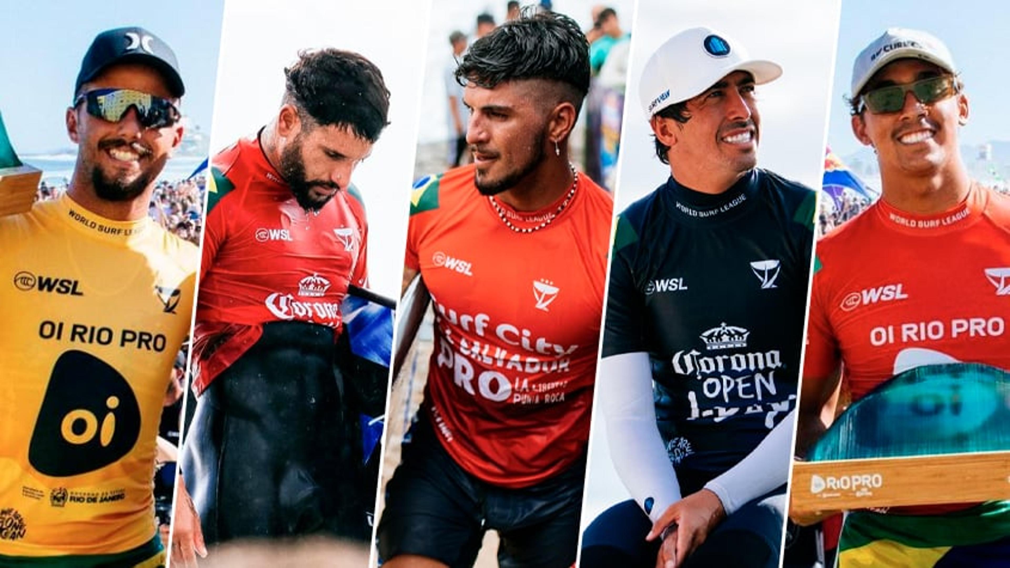 Como chegam os brasileiros para última etapa do Mundial de surfe antes da final