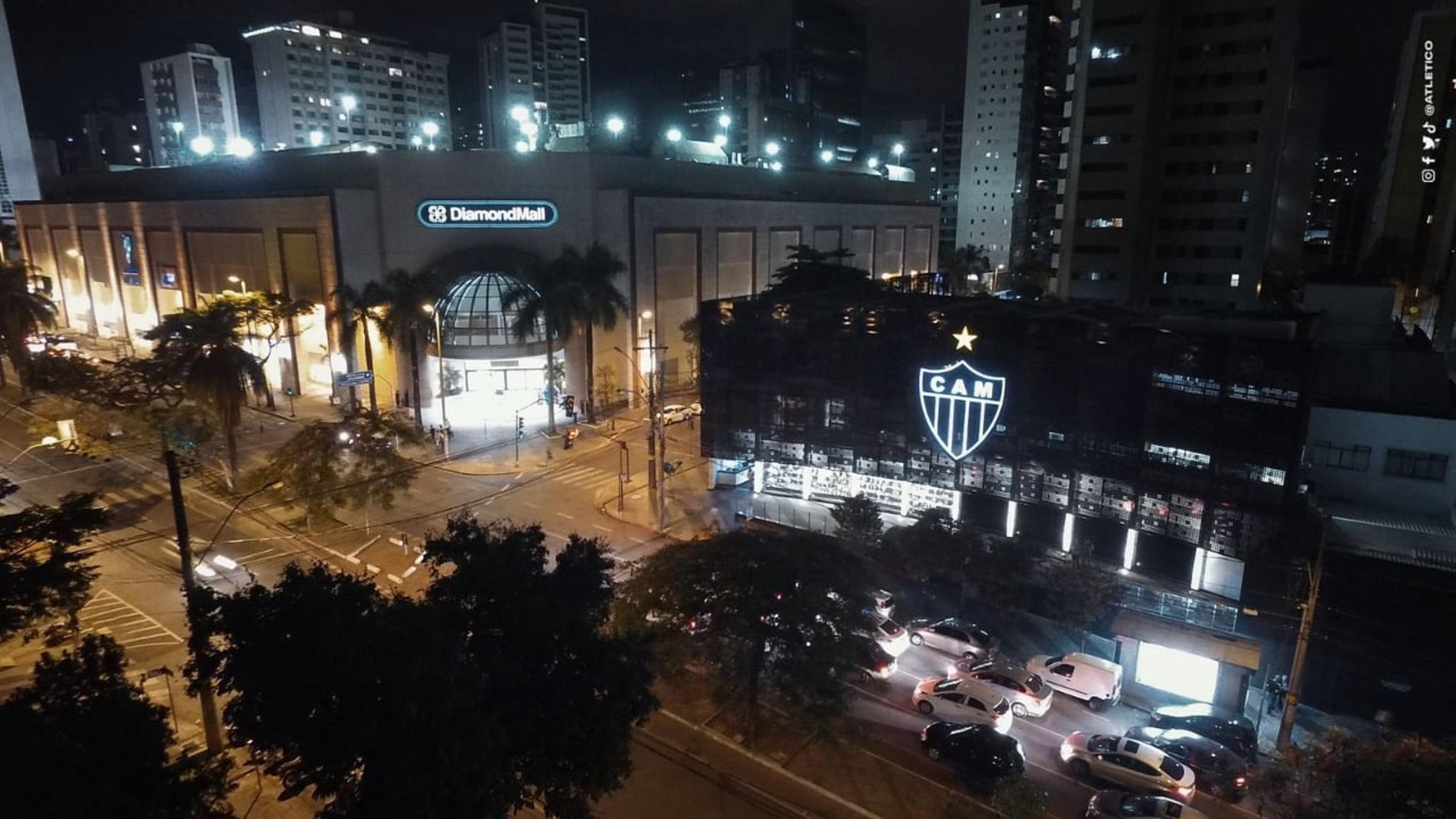 Atlético-MG se aproxima da venda de percentual restante do shopping Diamond Mall