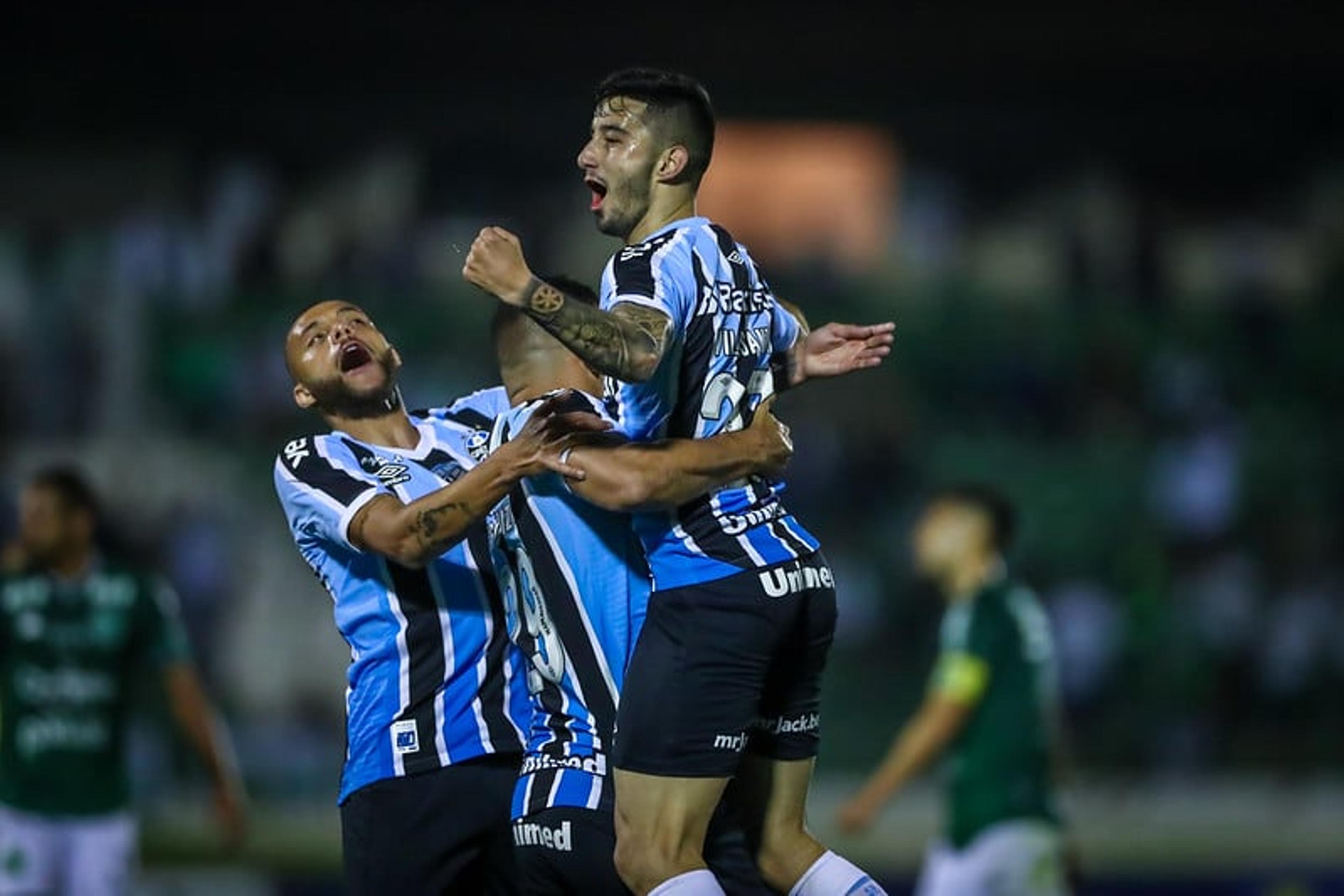 Grêmio bate o Guarani e volta a vencer fora de casa pela Série B do Brasileiro