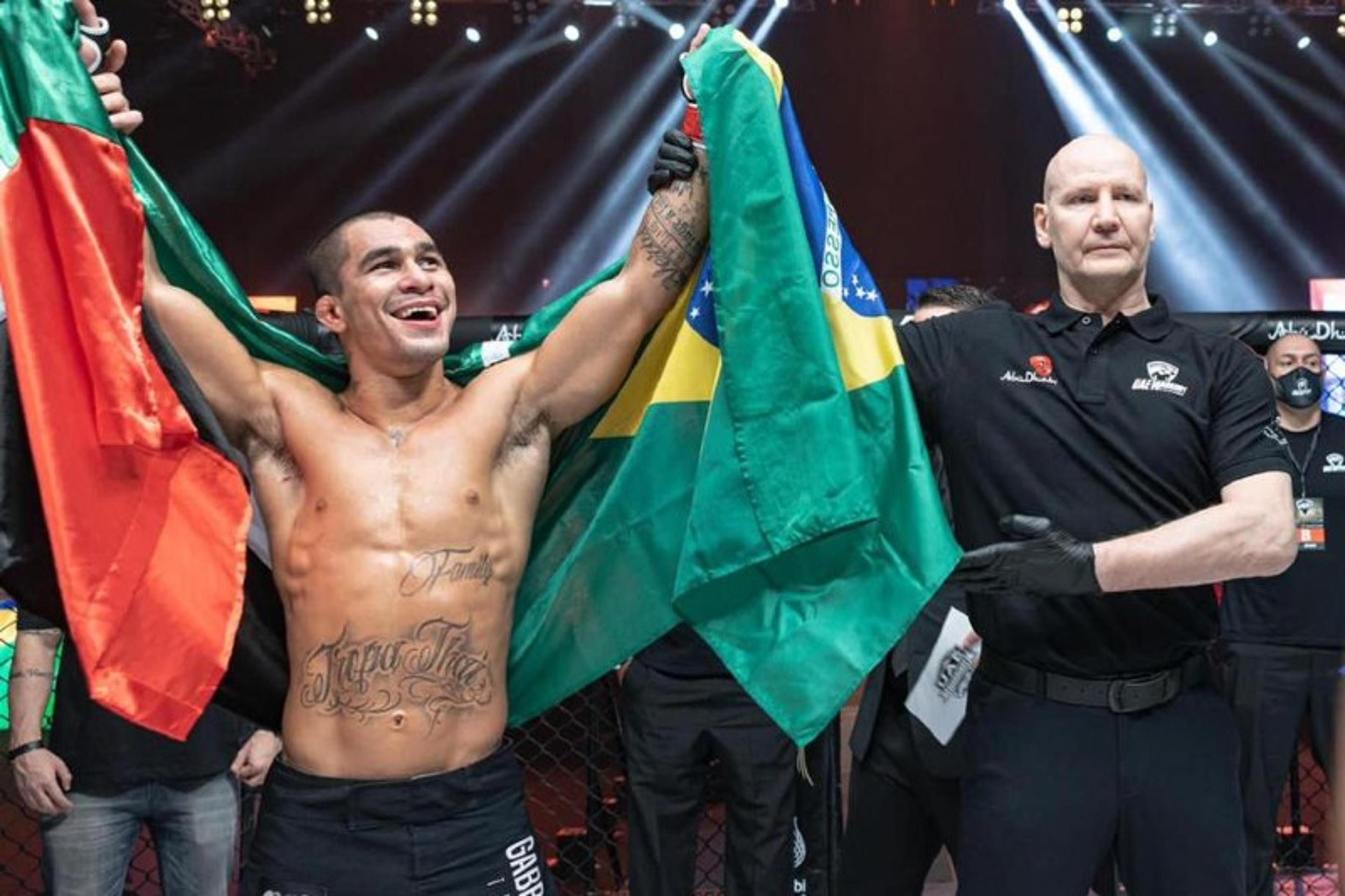 Invicto no MMA, Gabriel Braga comemora estreia internacional: “estou mostrando o meu valor”