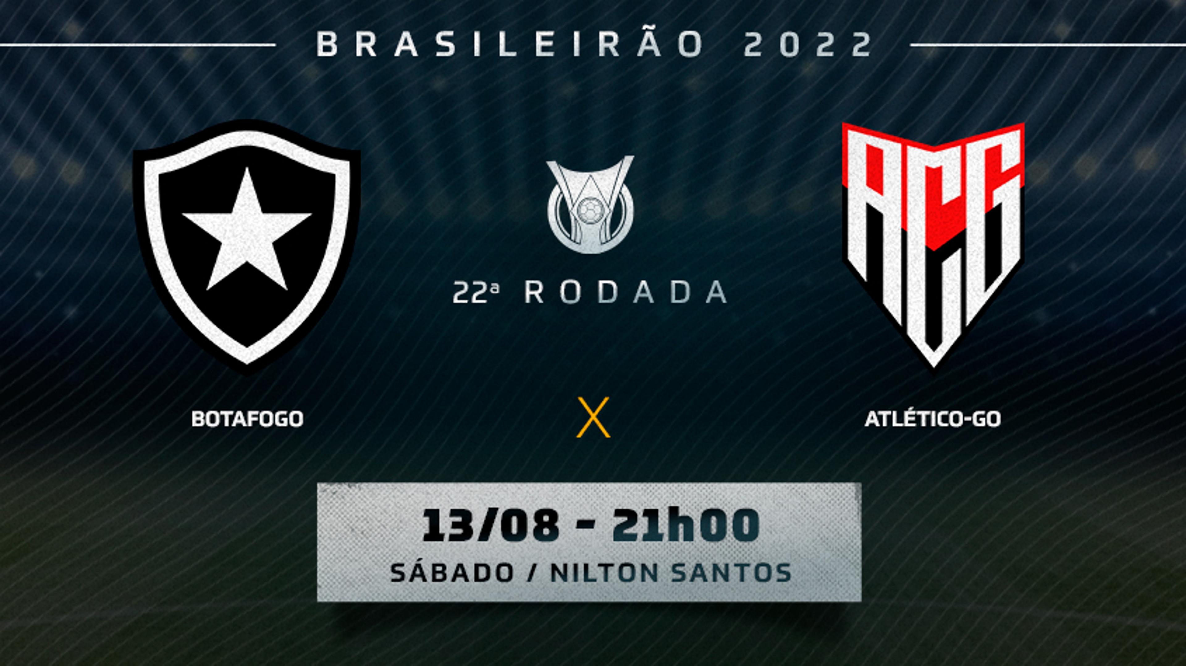 Botafogo x Atlético-GO: prováveis escalações, desfalques e onde assistir ao jogo pelo Brasileirão