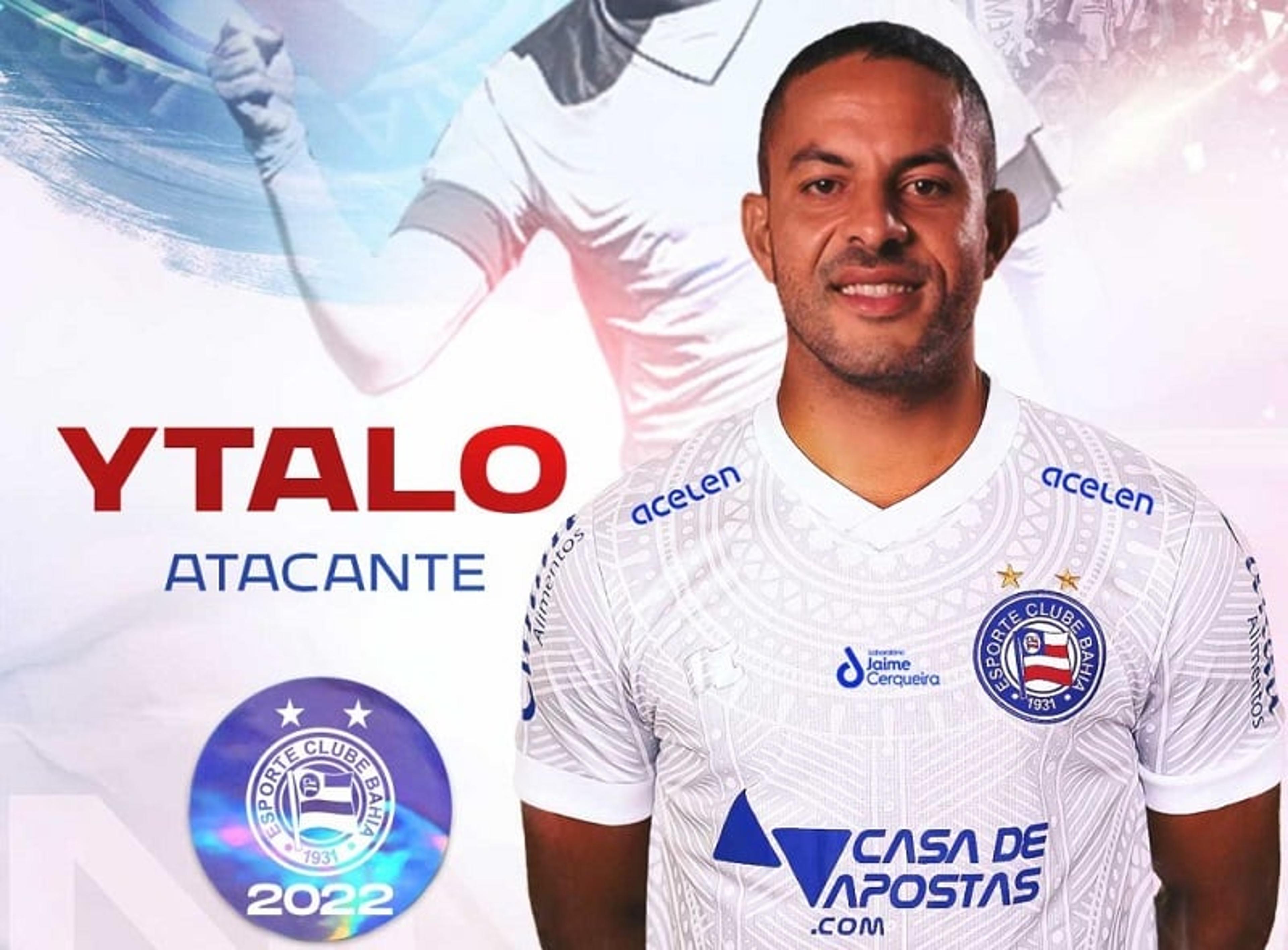 Ytalo é oficializado como nova contratação do Bahia