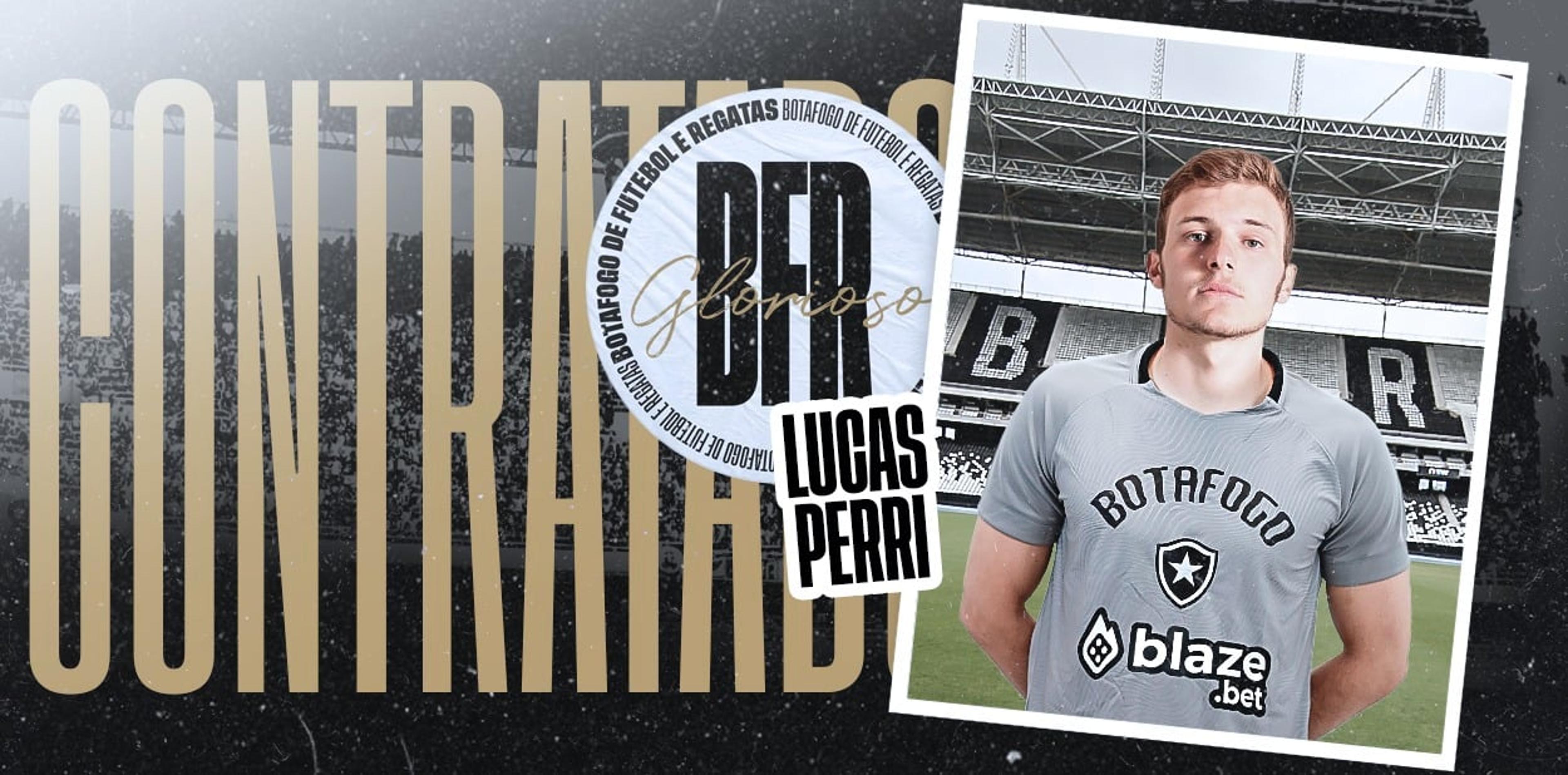 Botafogo anuncia a contratação de Lucas Perri, ex-São Paulo