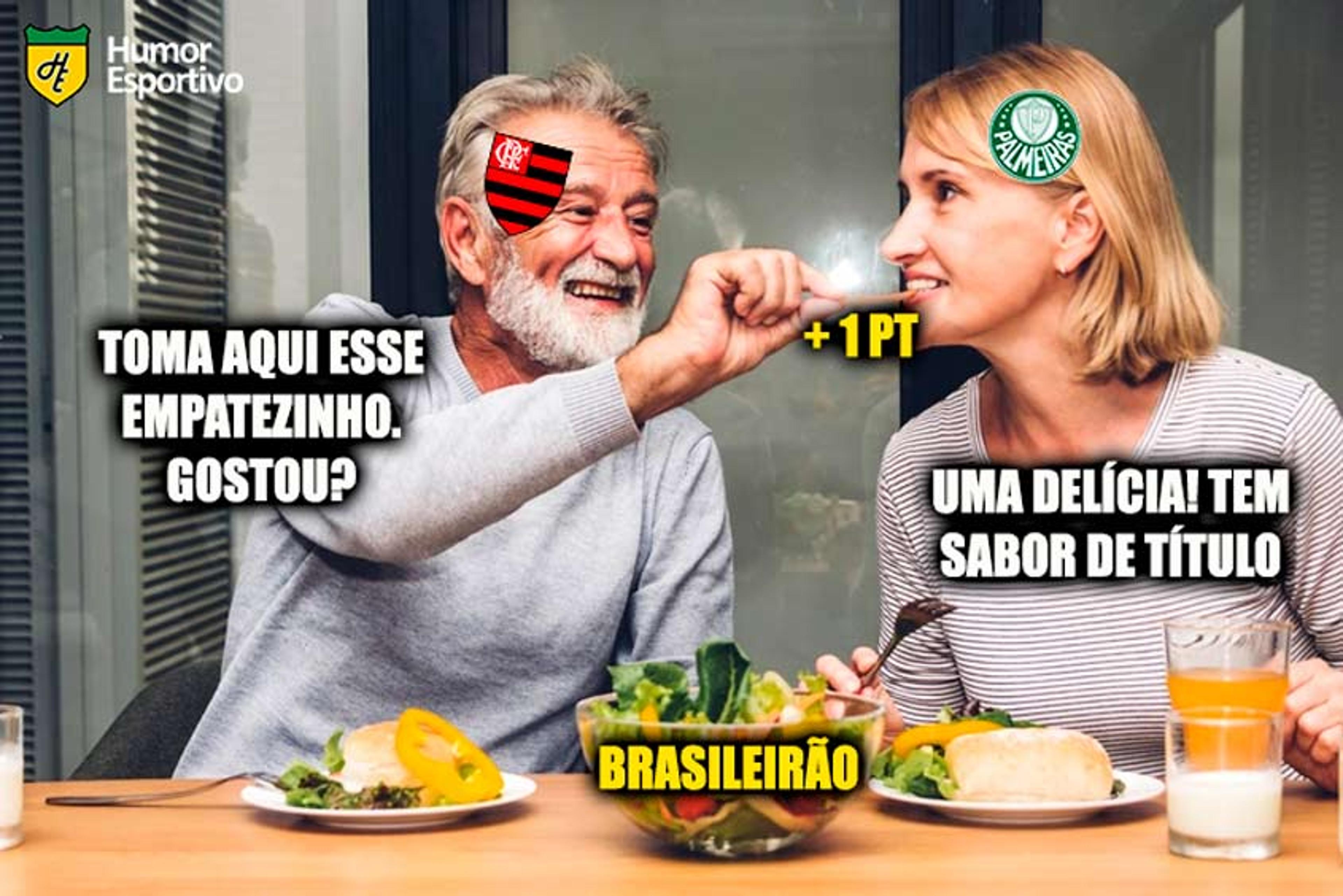 Veja os melhores memes do empate entre Palmeiras e Flamengo