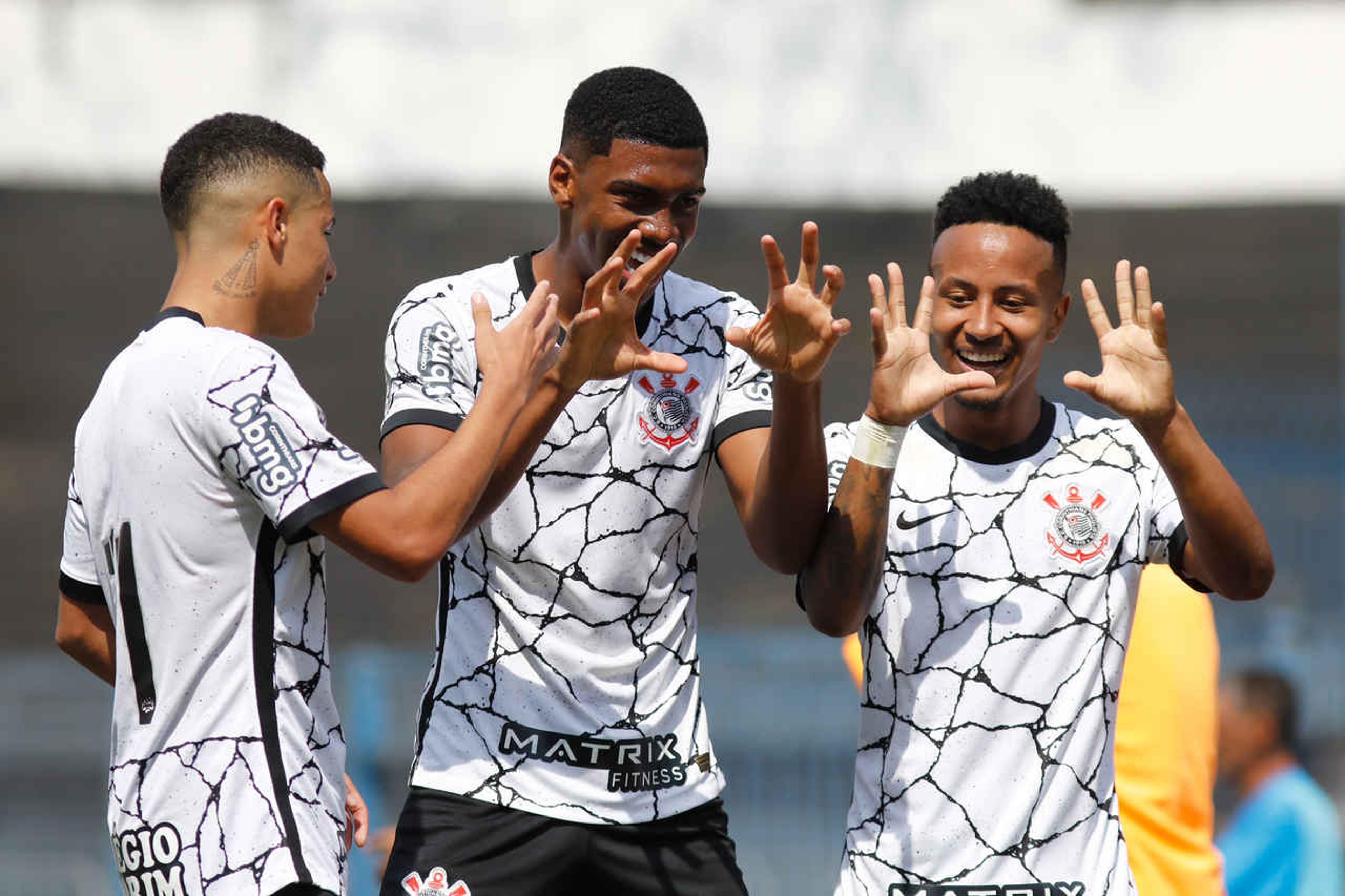 Corinthians se recupera na terceira fase do Paulistão Sub-20 e derrota o Guarani