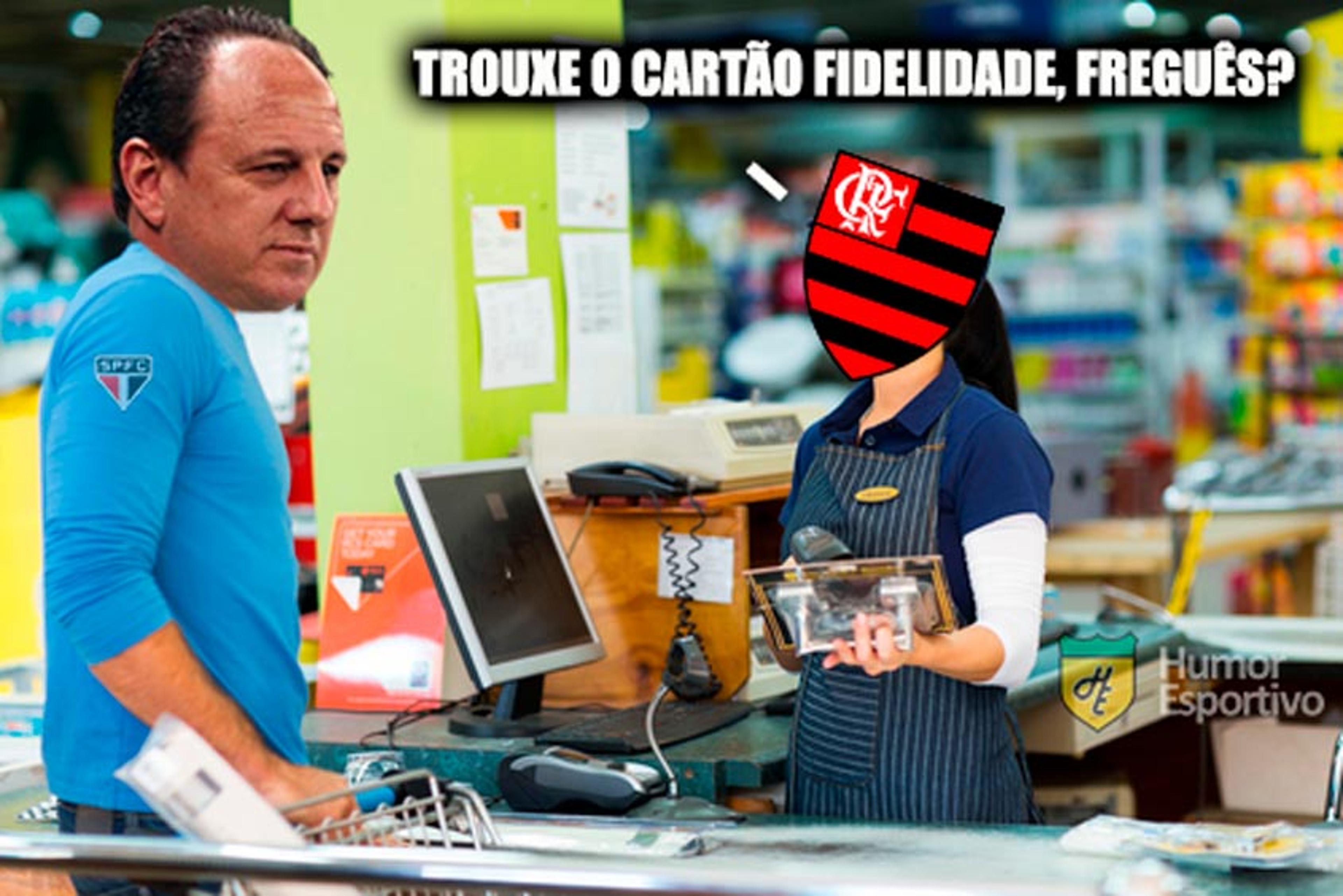 CPF na nota? Vitória do Flamengo diante do São Paulo rende memes na web