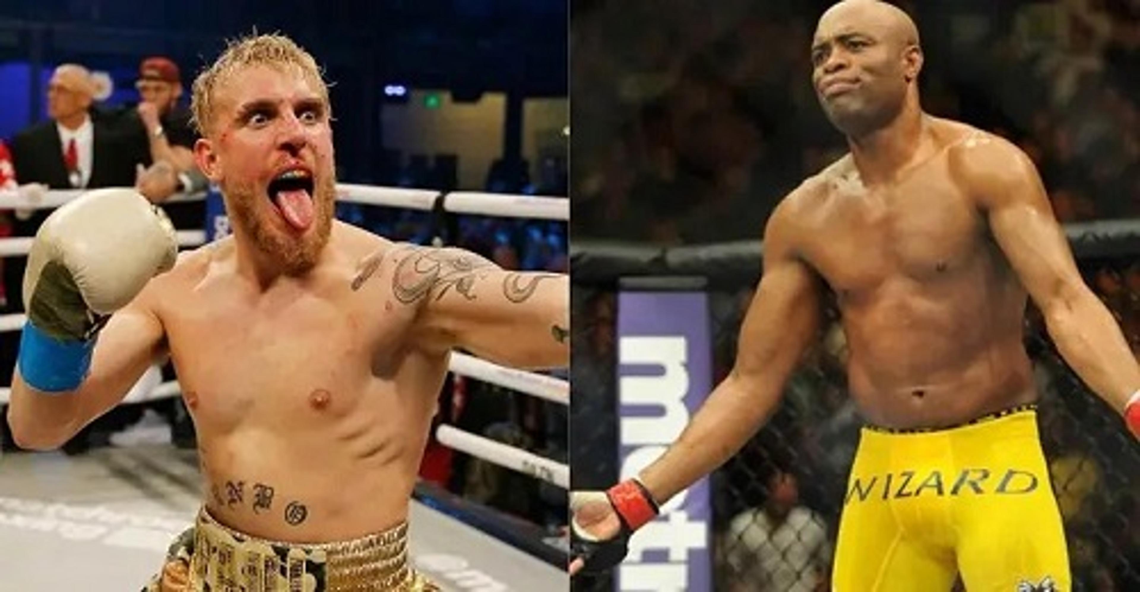 Site revela que Anderson Silva vai enfrentar Jake Paul em duelo de Boxe em outubro; veja