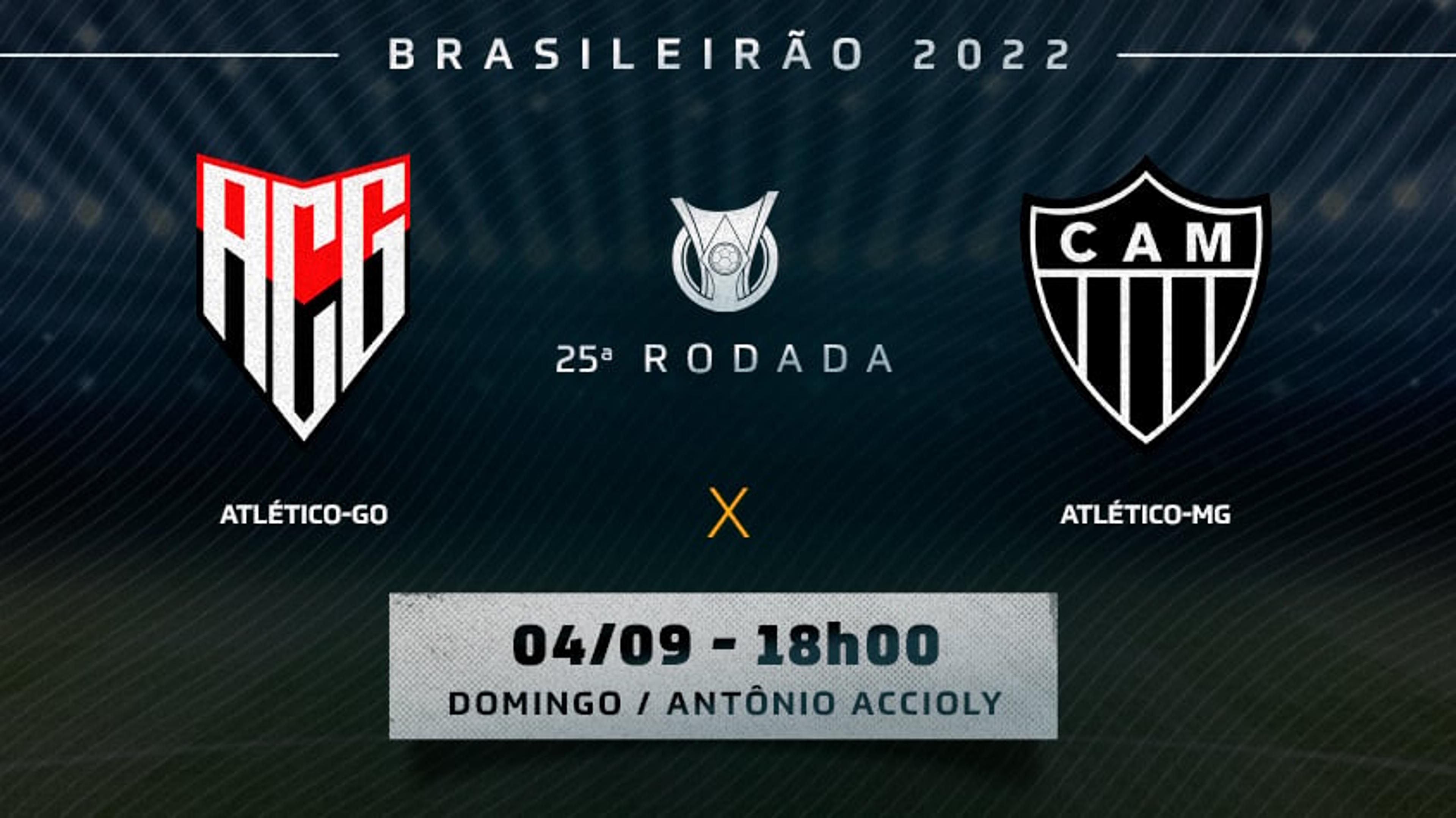 Atlético-GO x Atlético-MG. Onde assistir, prováveis time e desfalques