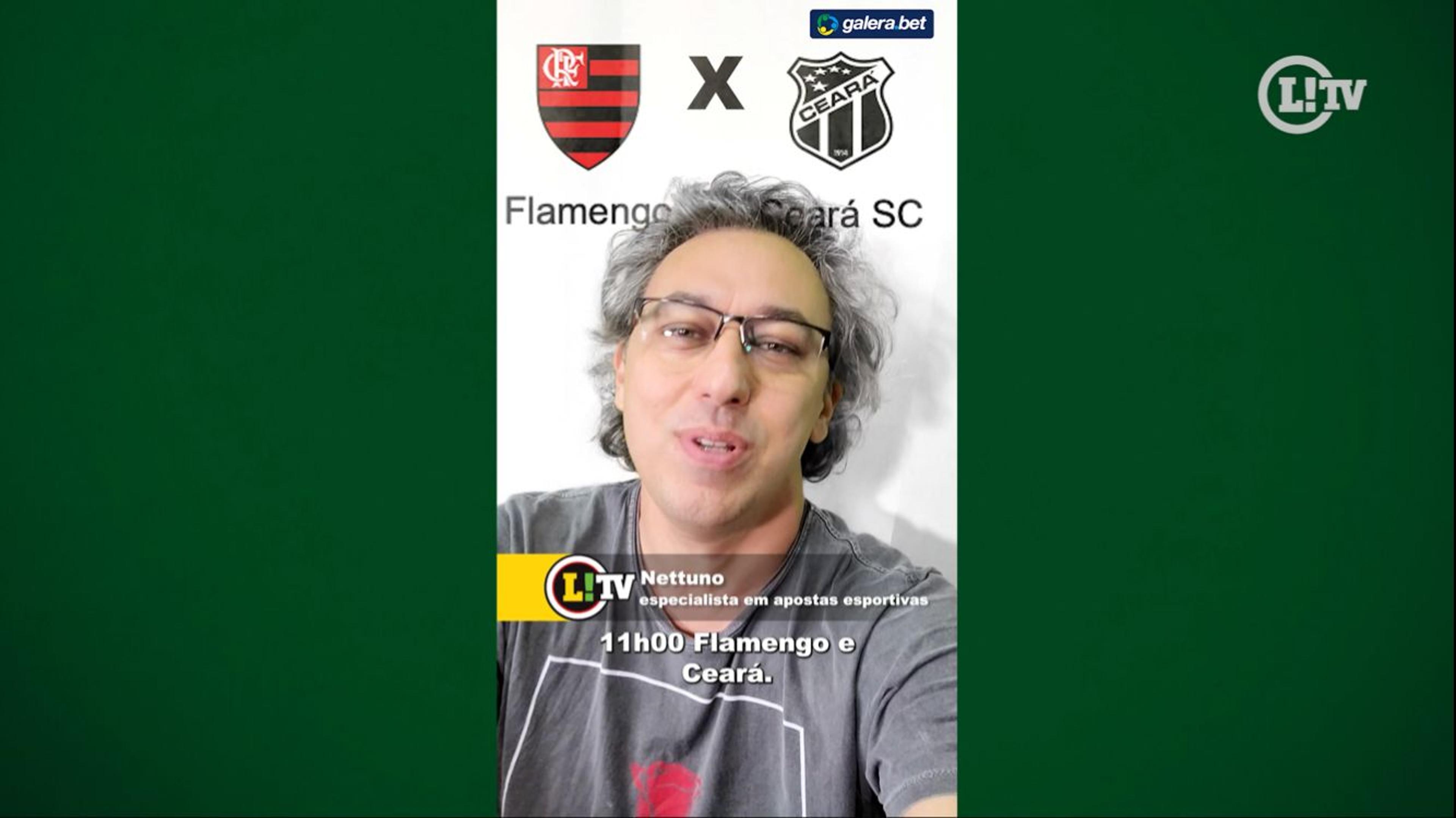 Flamengo x Ceará: especialista em apostas esportivas demonstra confiança na vitória rubro-negra