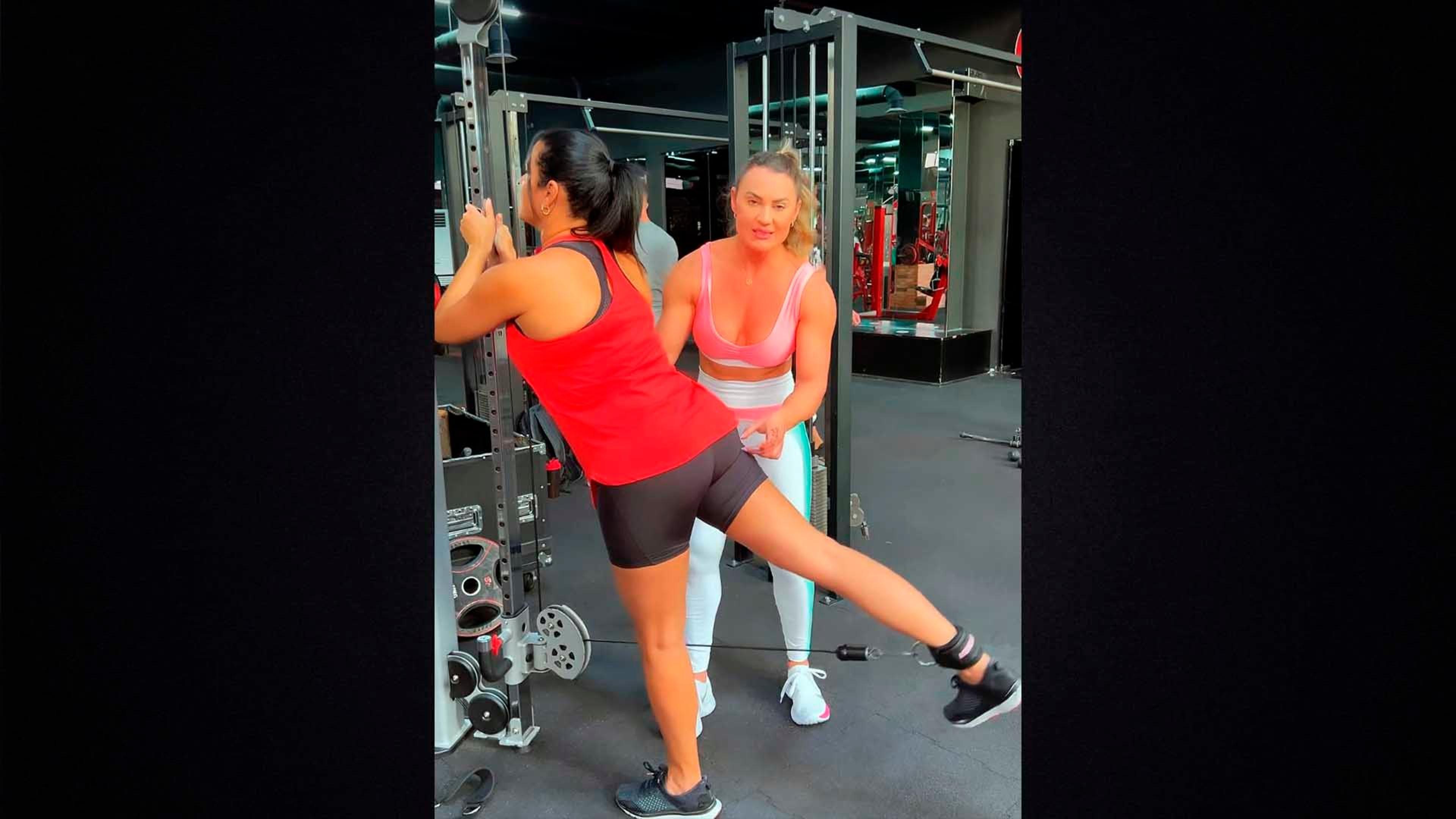 Personal trainer brasileira faz sucesso em Dubai com método que deixa glúteos femininos definidos