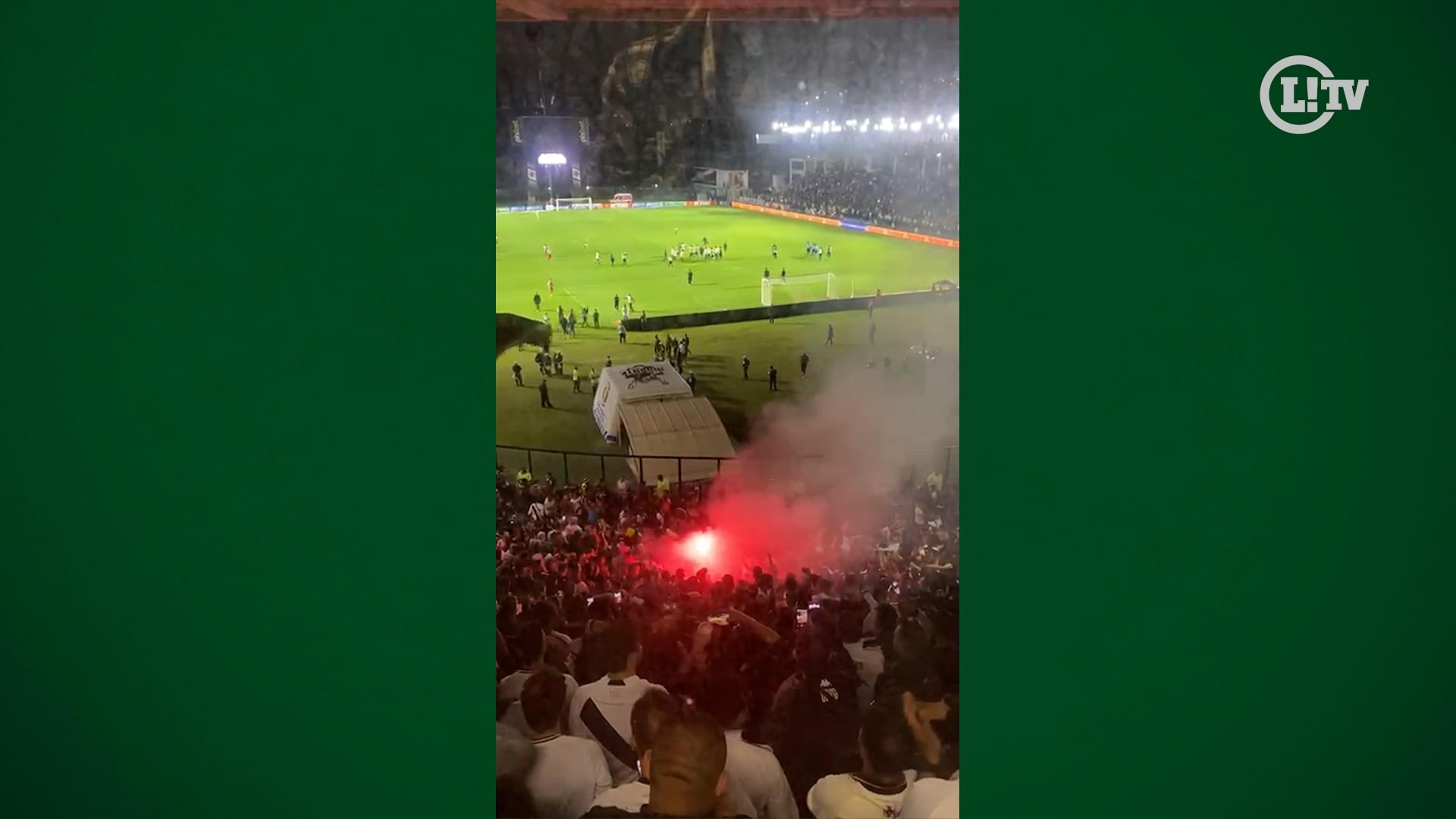 VÍDEO: Torcida festeja goleada do Vasco sobre o Náutico em São Januário