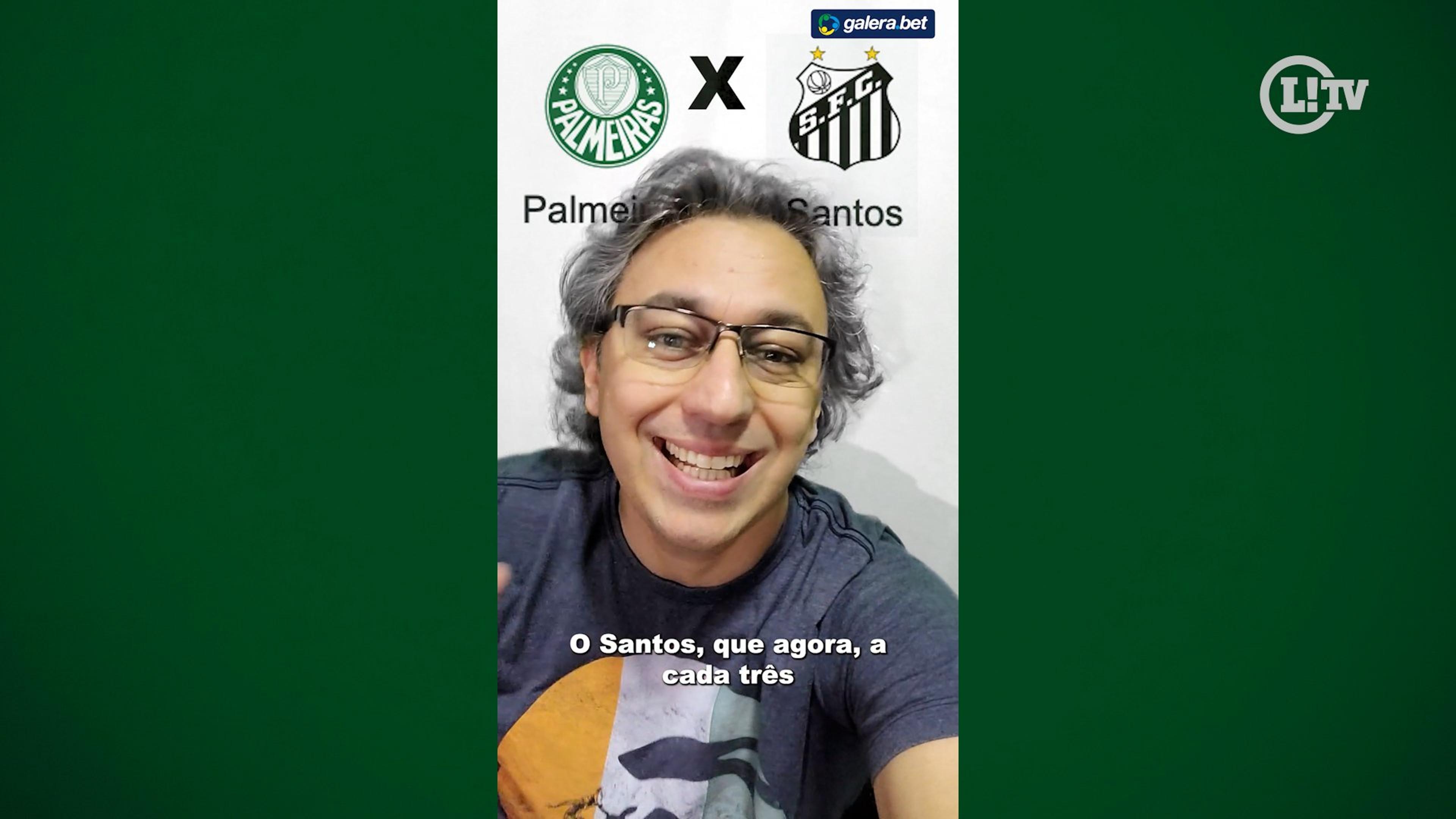 Palmeiras x Santos: especialista em apostas indica ‘entrada seca’ a favor do Alviverde