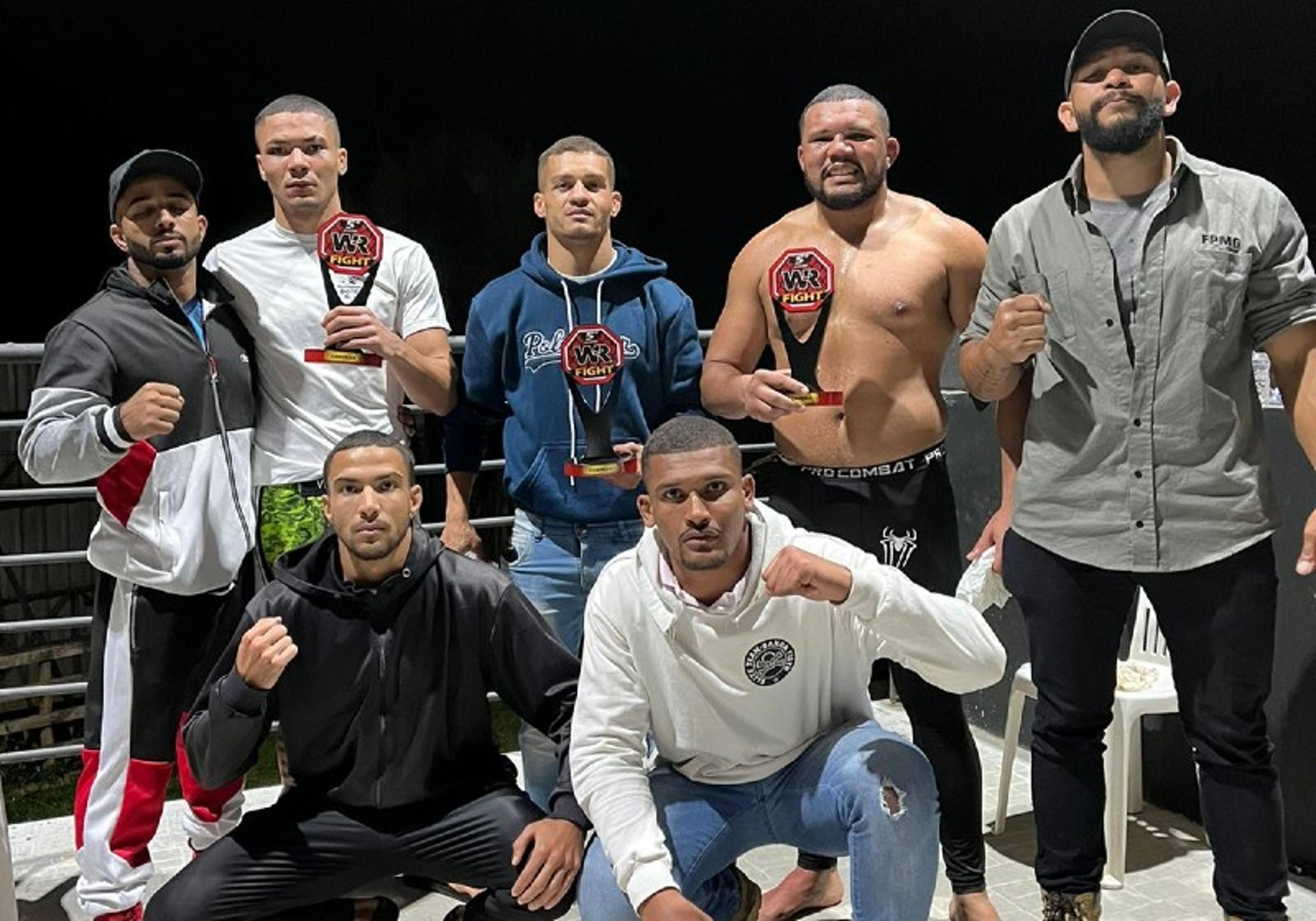 Com 100% de aproveitamento, atletas da Libertas EC fazem a festa no WR Fight 5