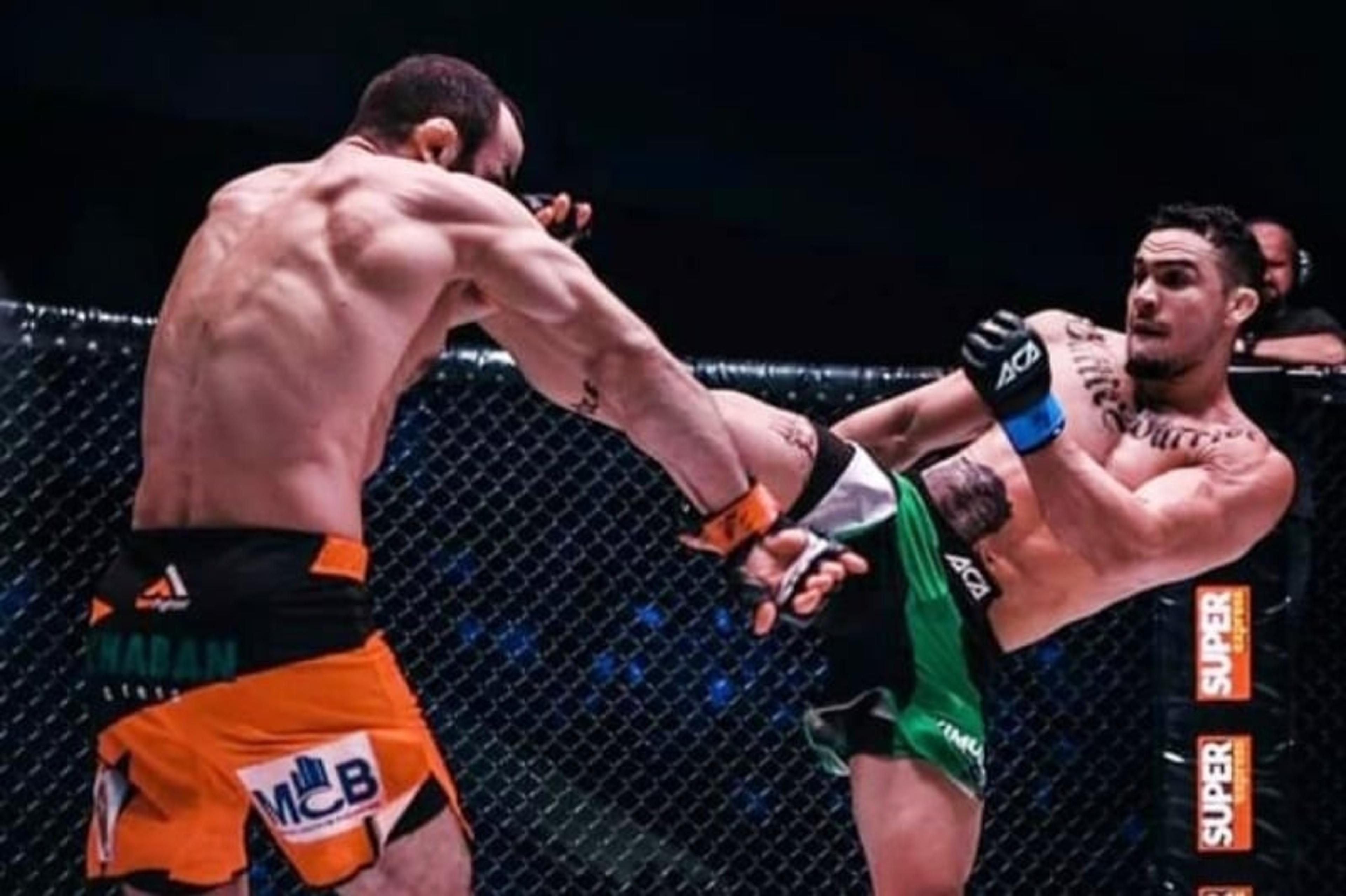 Brasileiro luta no ACA 145 em busca de sua segunda vitória no maior evento de MMA da Rússia