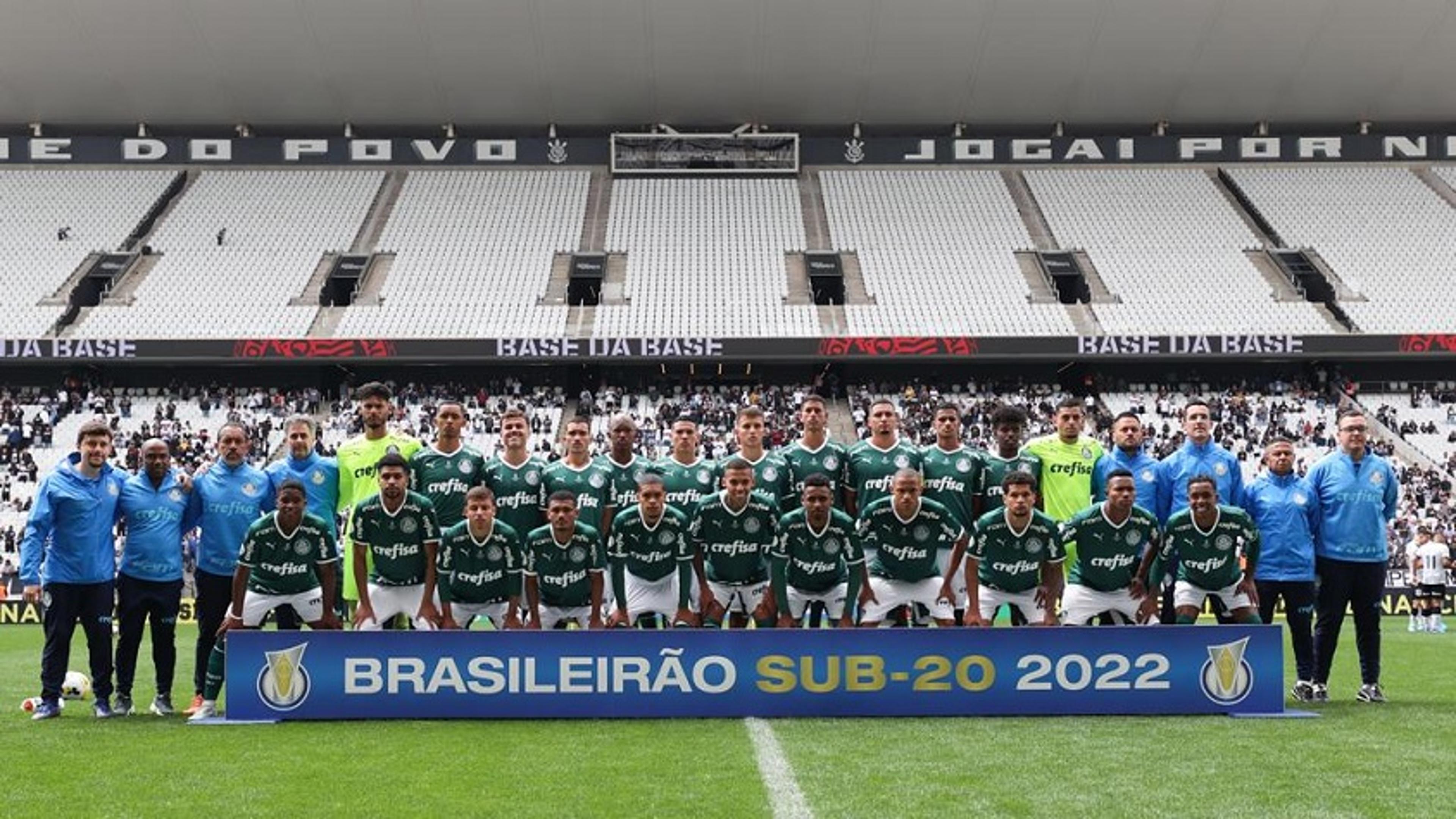 VÍDEO: Comemoração do Palmeiras no título do Brasileiro sub-20