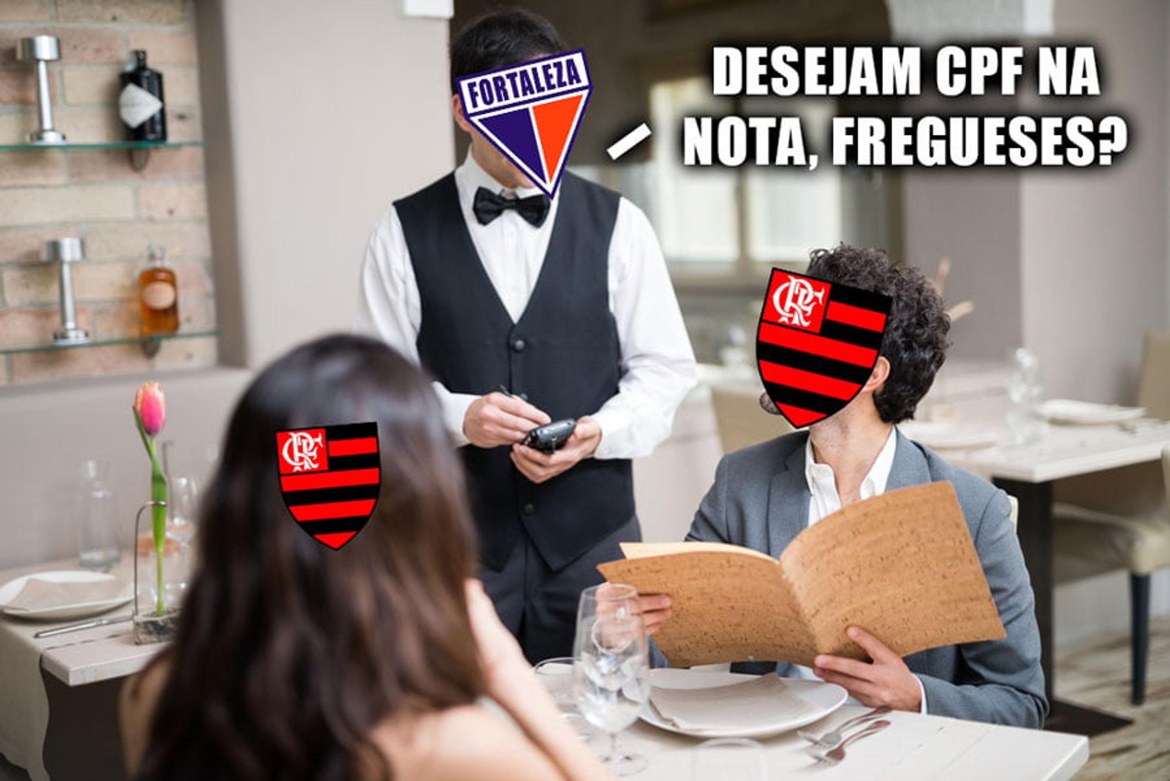 Flamengo é alvo de piadas após derrota para o Fortaleza; veja os memes