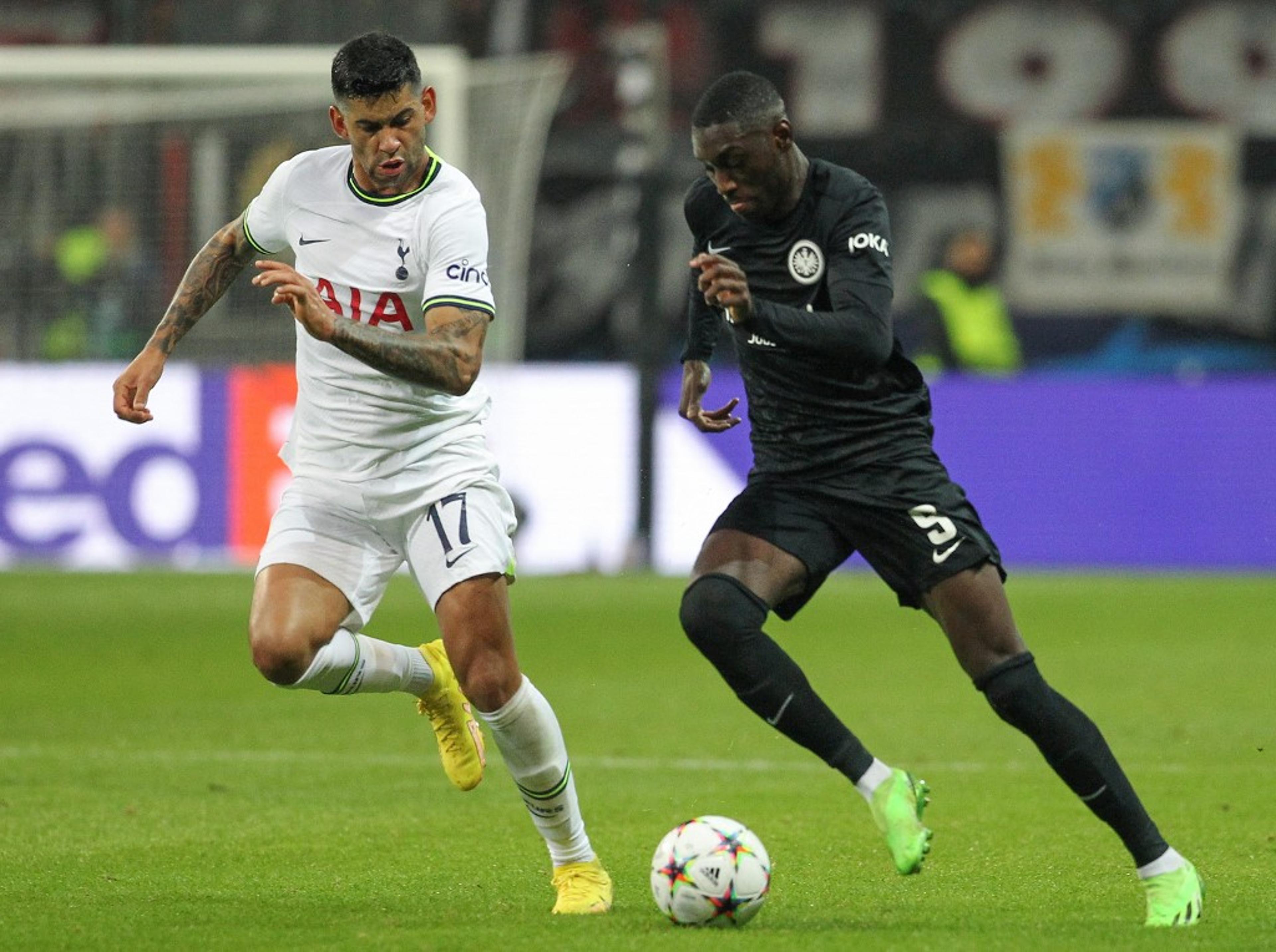 Tottenham x Eintracht Frankfurt: onde assistir, horário e escalações do jogo da Champions League