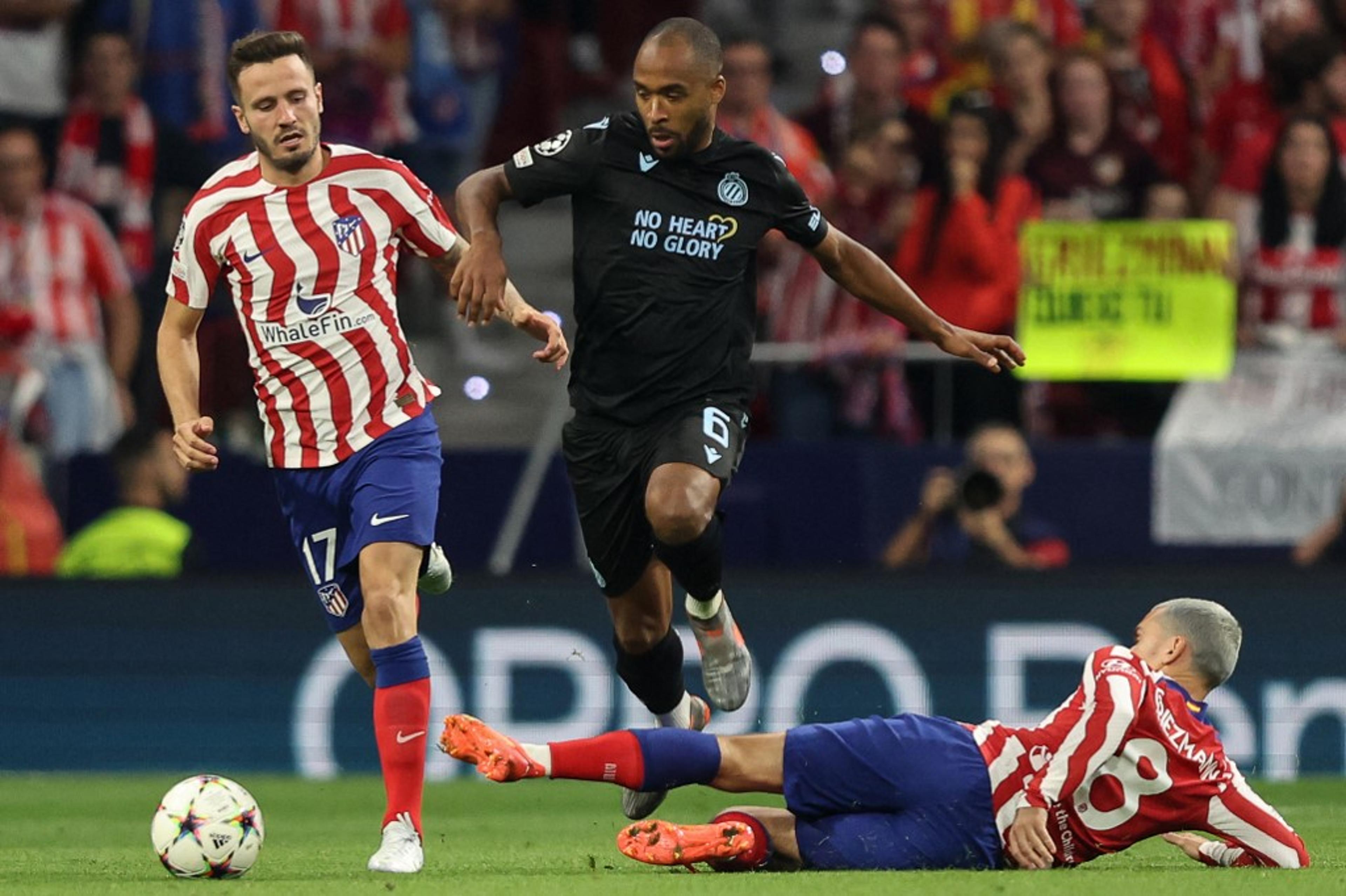 Mignolet brilha, Club Brugge segura empate com Atlético de Madrid e se classifica na Champions League