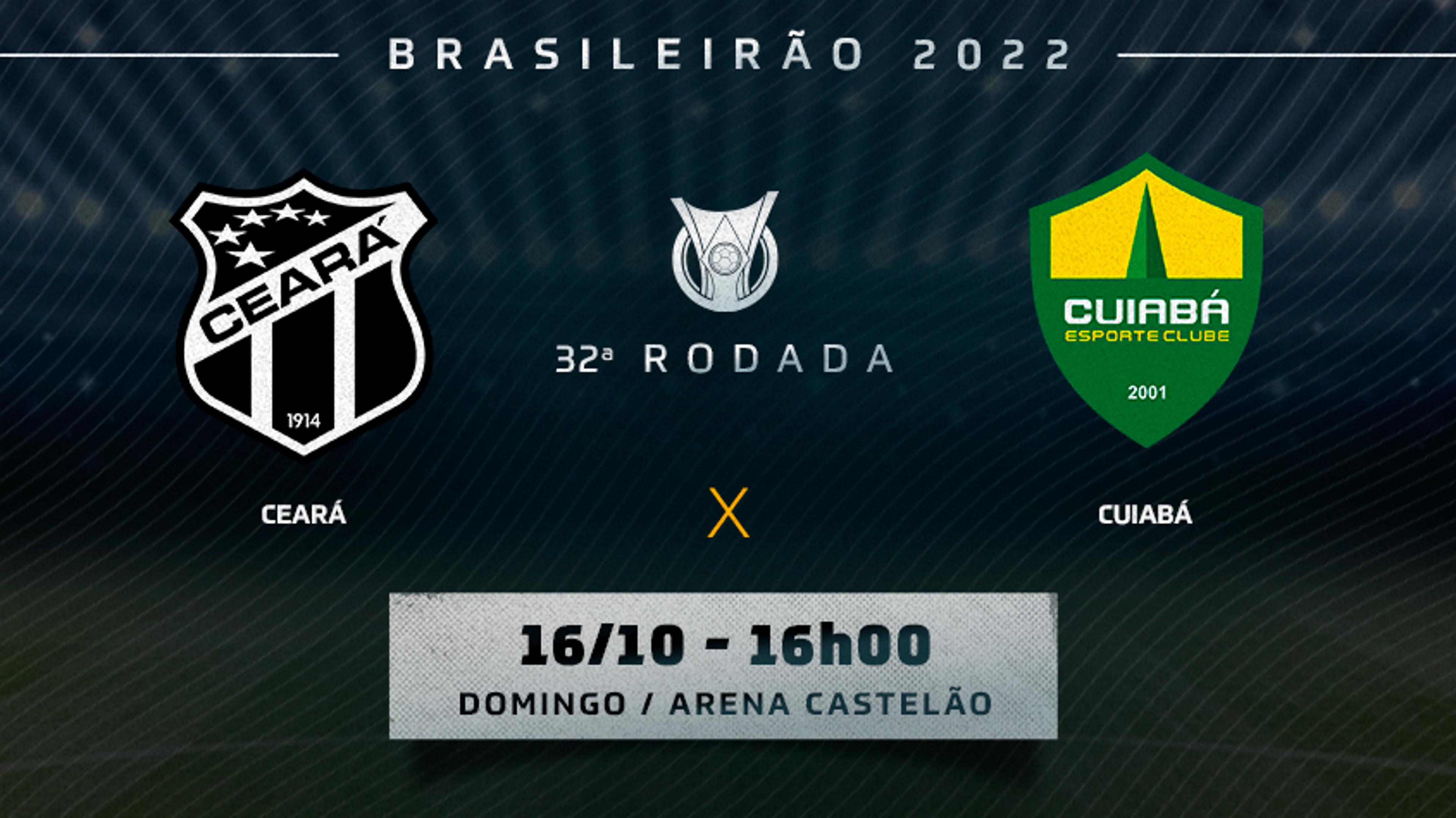 Ceará x Cuiabá: onde assistir, prováveis times e desfalques em duelo do Brasileirão