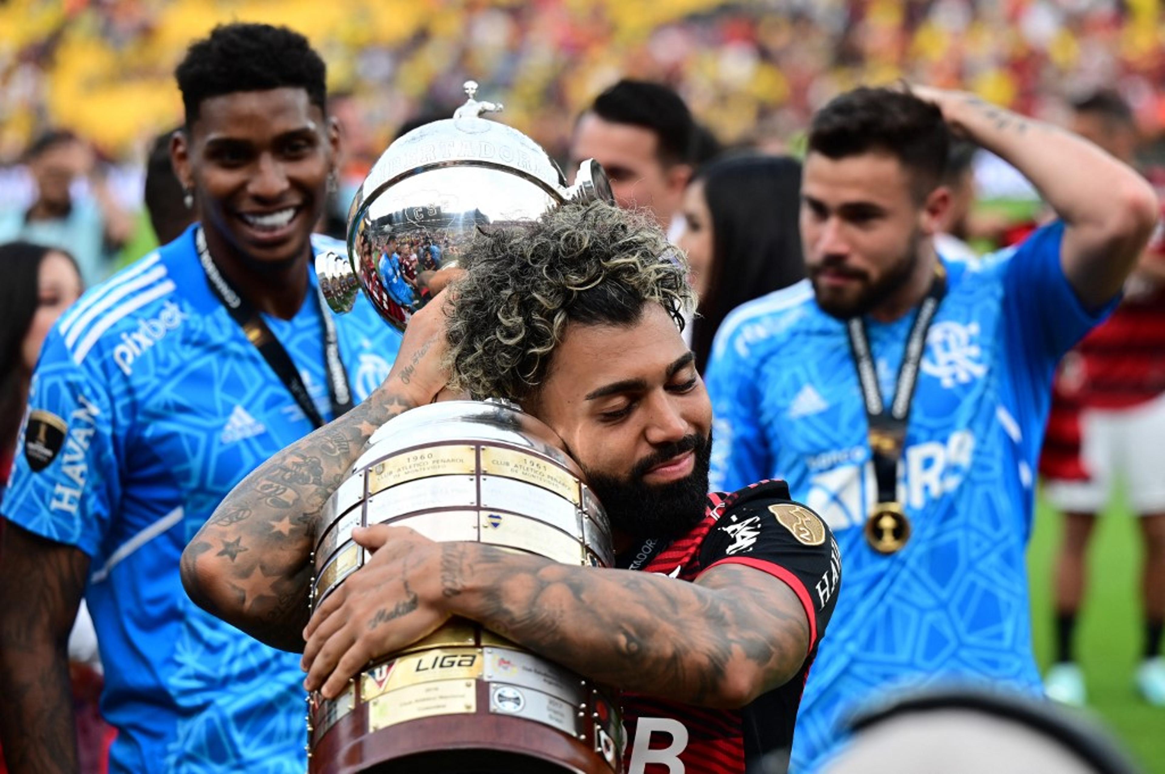 Gabigol já mira outra Libertadores pelo Flamengo: ‘Espero ser campeão de novo ano que vem’