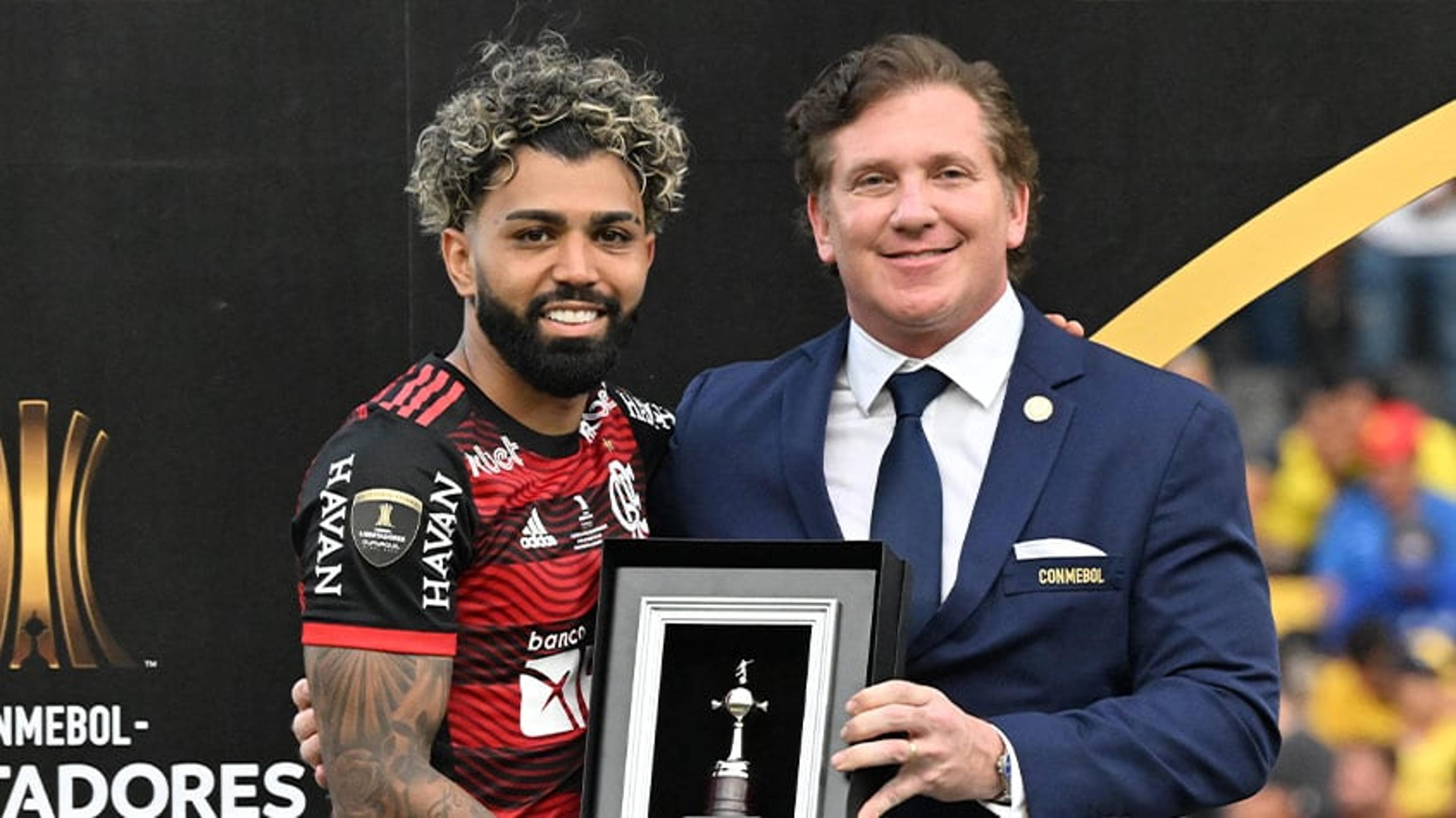 Flamengo: Gabigol é eleito melhor jogador da final da Libertadores