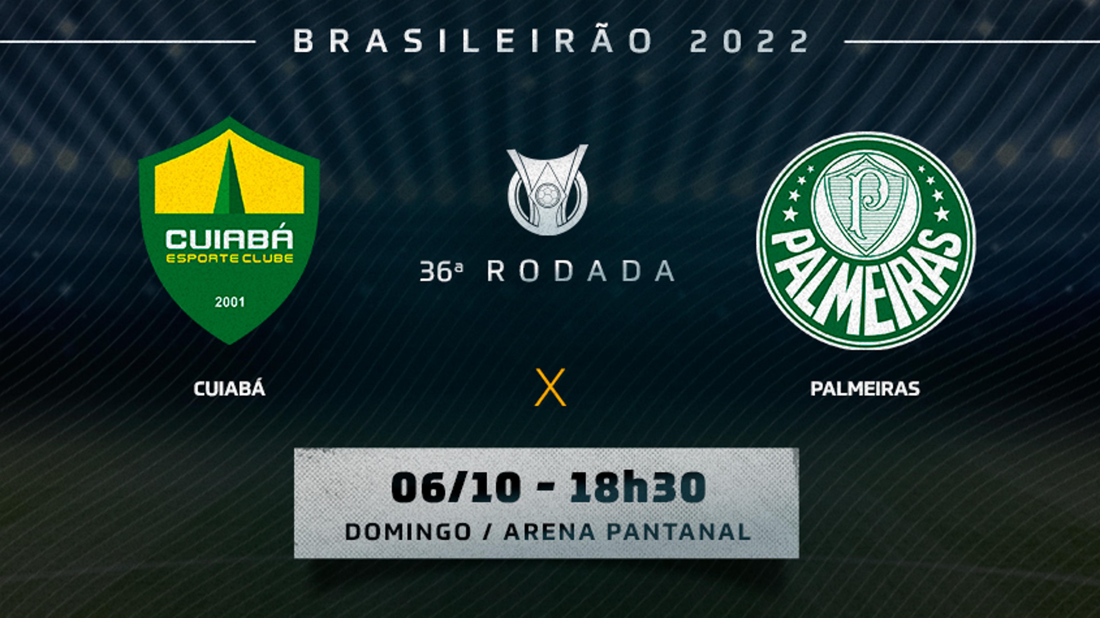 Cuiabá x Palmeiras: onde assistir, prováveis times e desfalques do jogo pelo Brasileirão