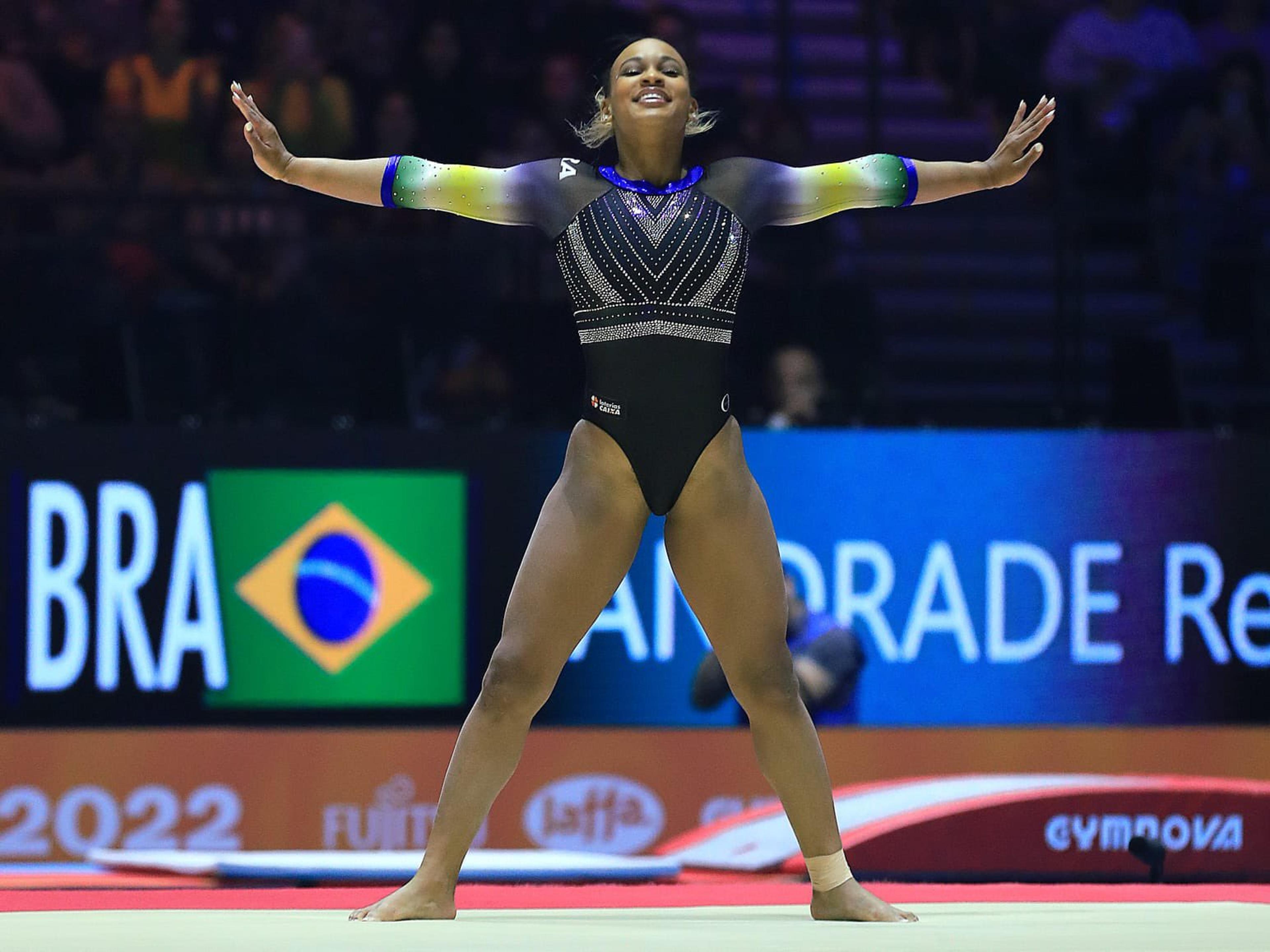 Depois de ‘aposentar’ Baile de Favela, Rebeca Andrade terá solo inspirado em divas pop no Mundial