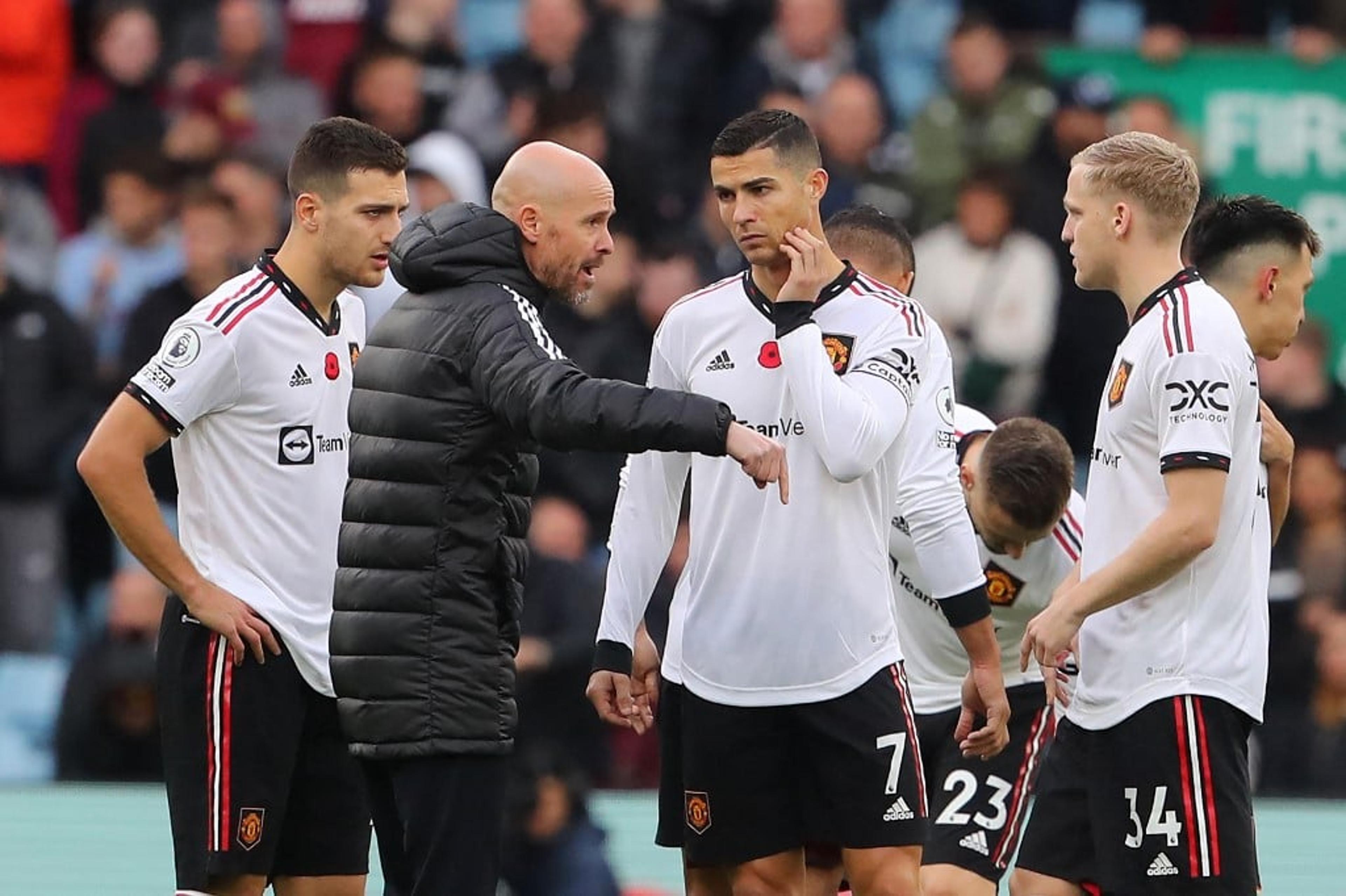 Técnico do Manchester United detona atuação: ‘Inaceitável’