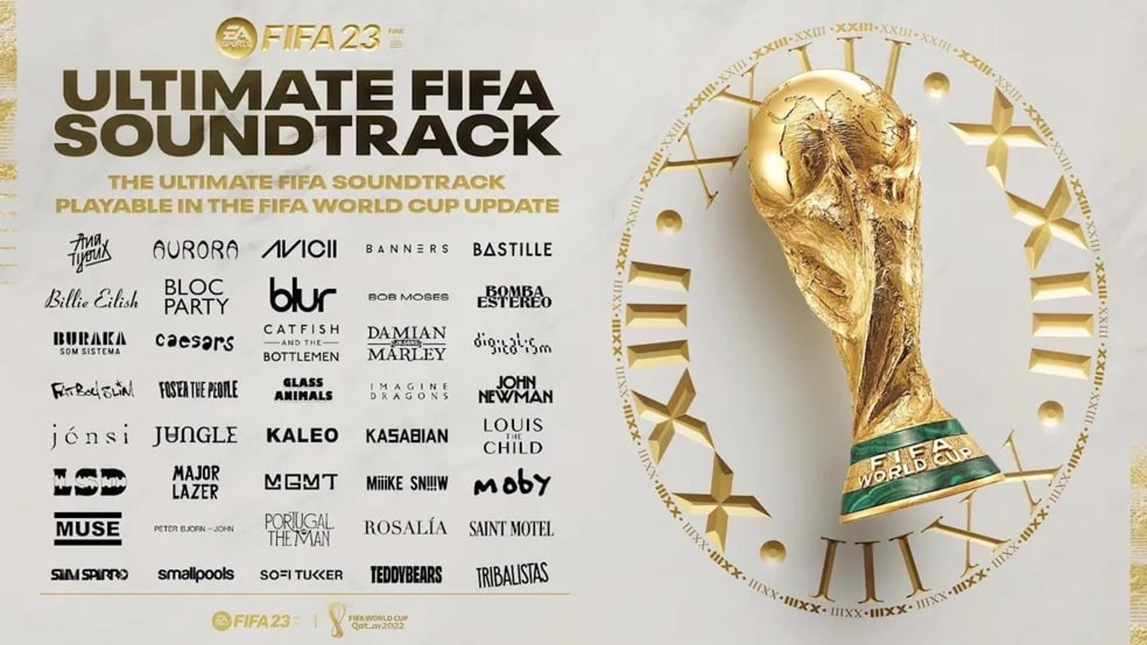 FIFA: música brasileira é escolhida entre as melhores da história e retorna a nova edição do game