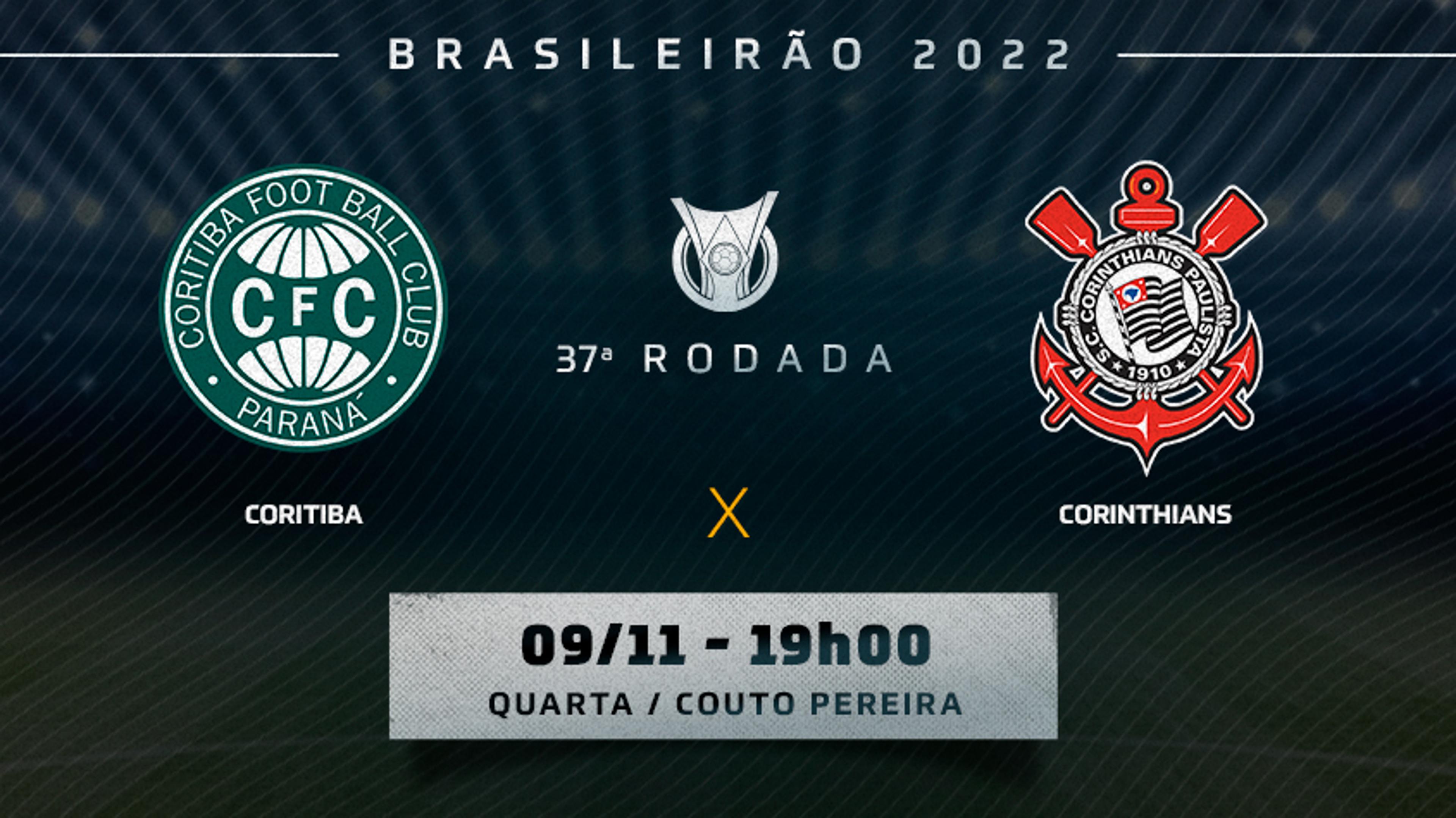 Coritiba x Corinthians: onde assistir, prováveis escalações e desfalques do jogo do Brasileirão