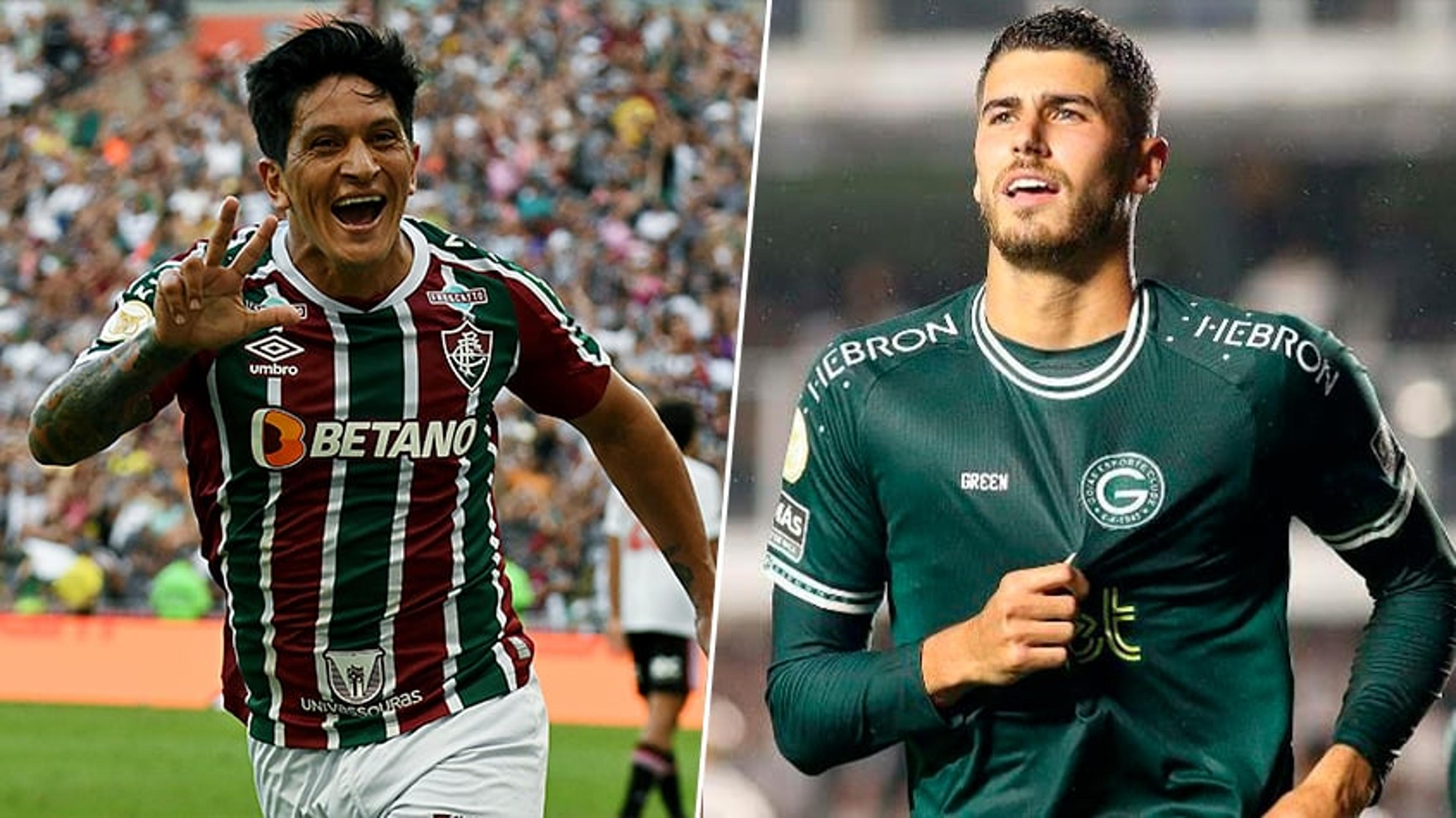 Cano x Pedro Raul: artilheiros medem forças no confronto entre Fluminense e Goiás