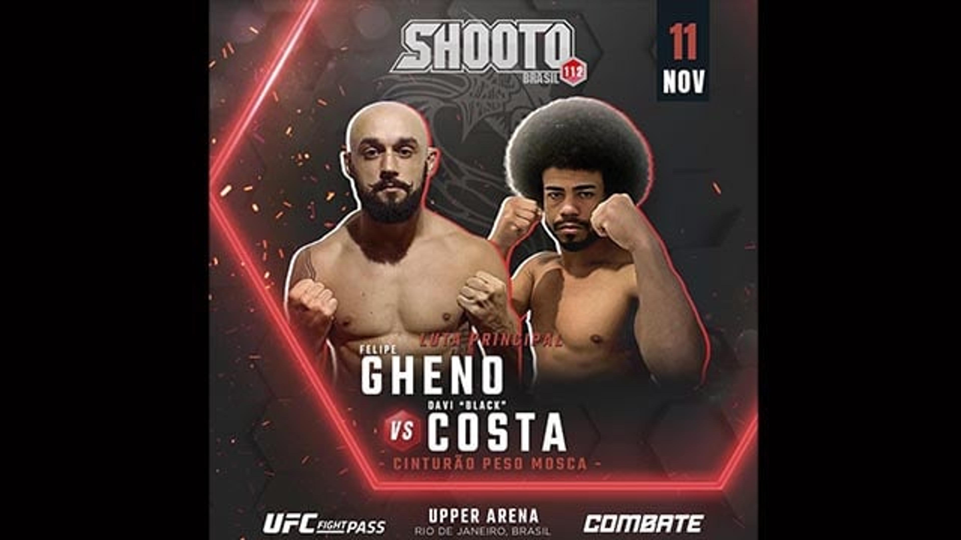 Shooto 112 tem duelo pelo cinturão dos moscas nesta sexta-feira