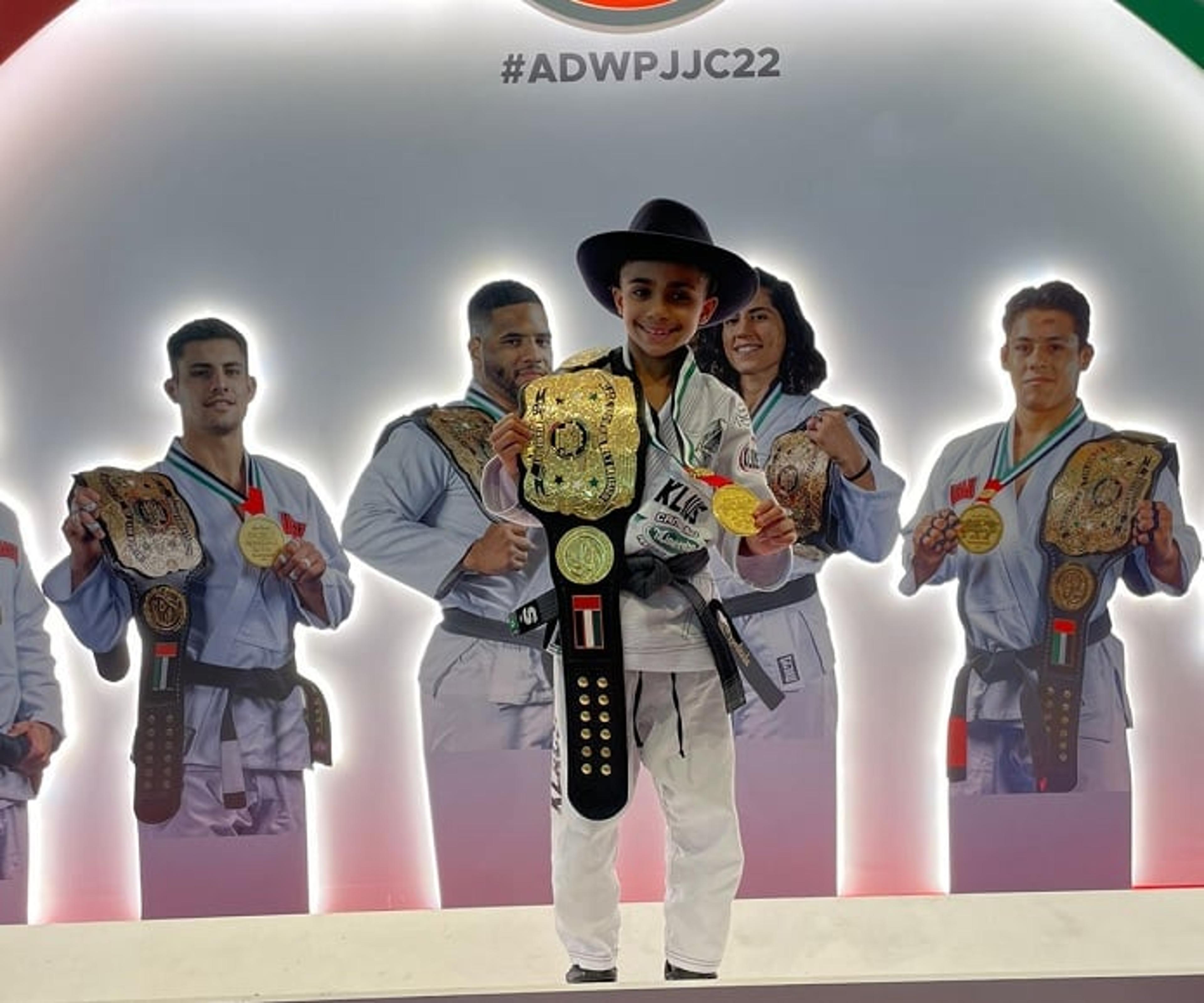 Com apoio da CBJJD, jovens brasileiros brilham no Mundial de Jiu-Jitsu em Abu Dhabi