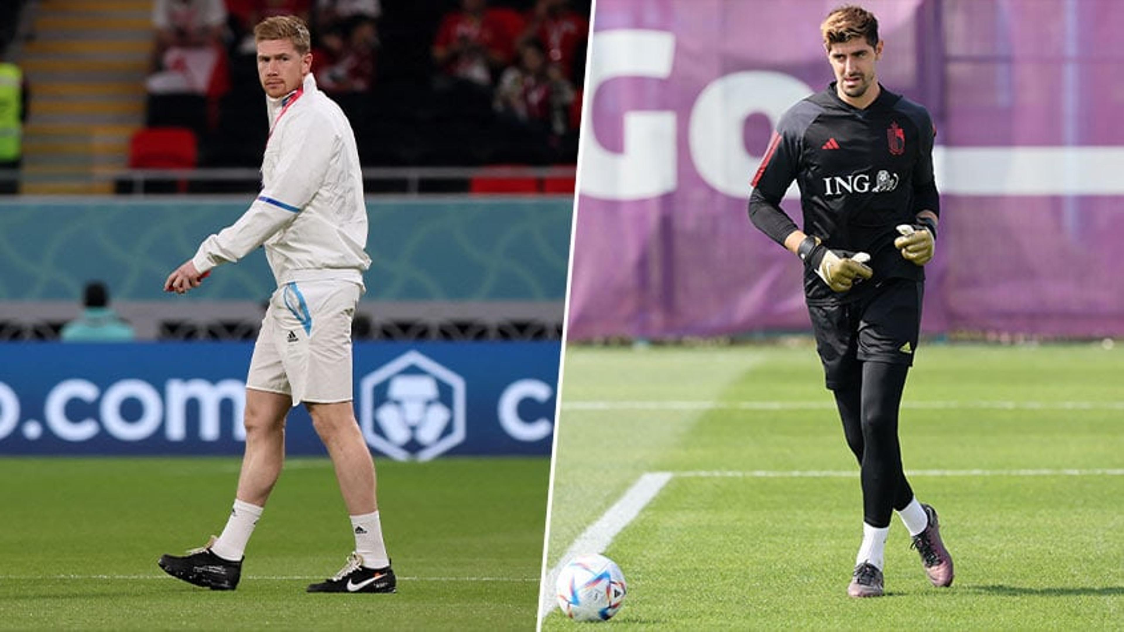 Titulares da Bélgica, Courtois e De Bruyne já tiveram atrito por causa de traição