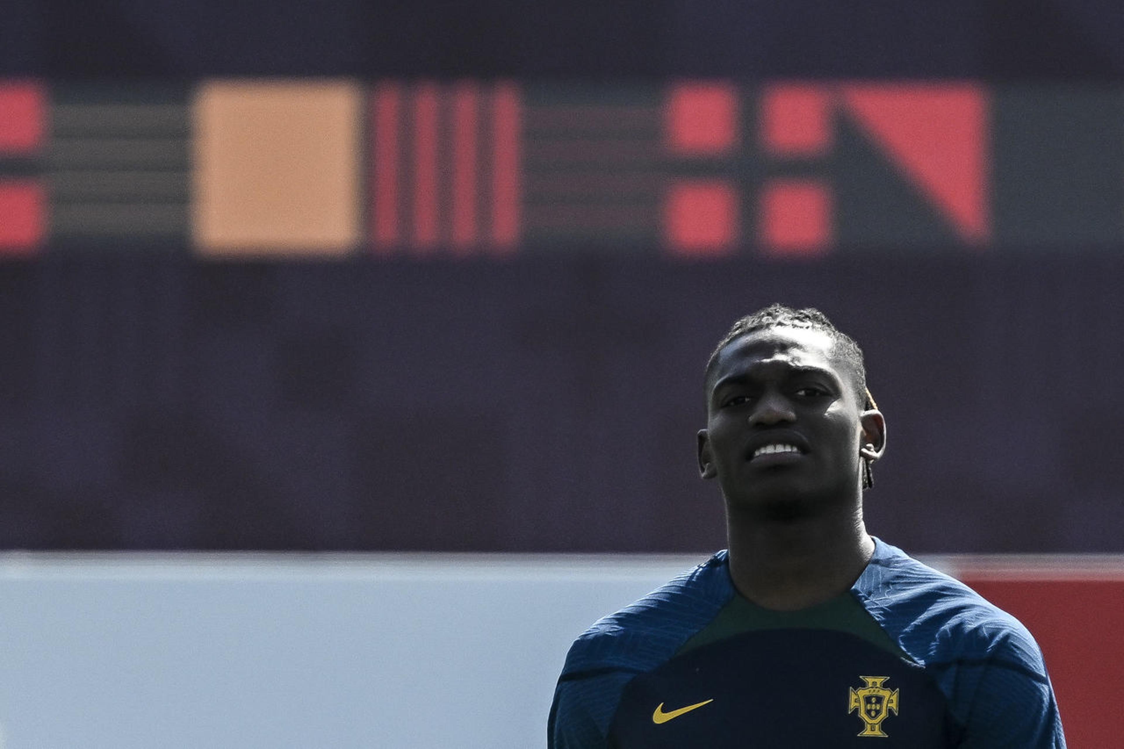 Rafael Leão admite que foco de Portugal já deve ser no Uruguai