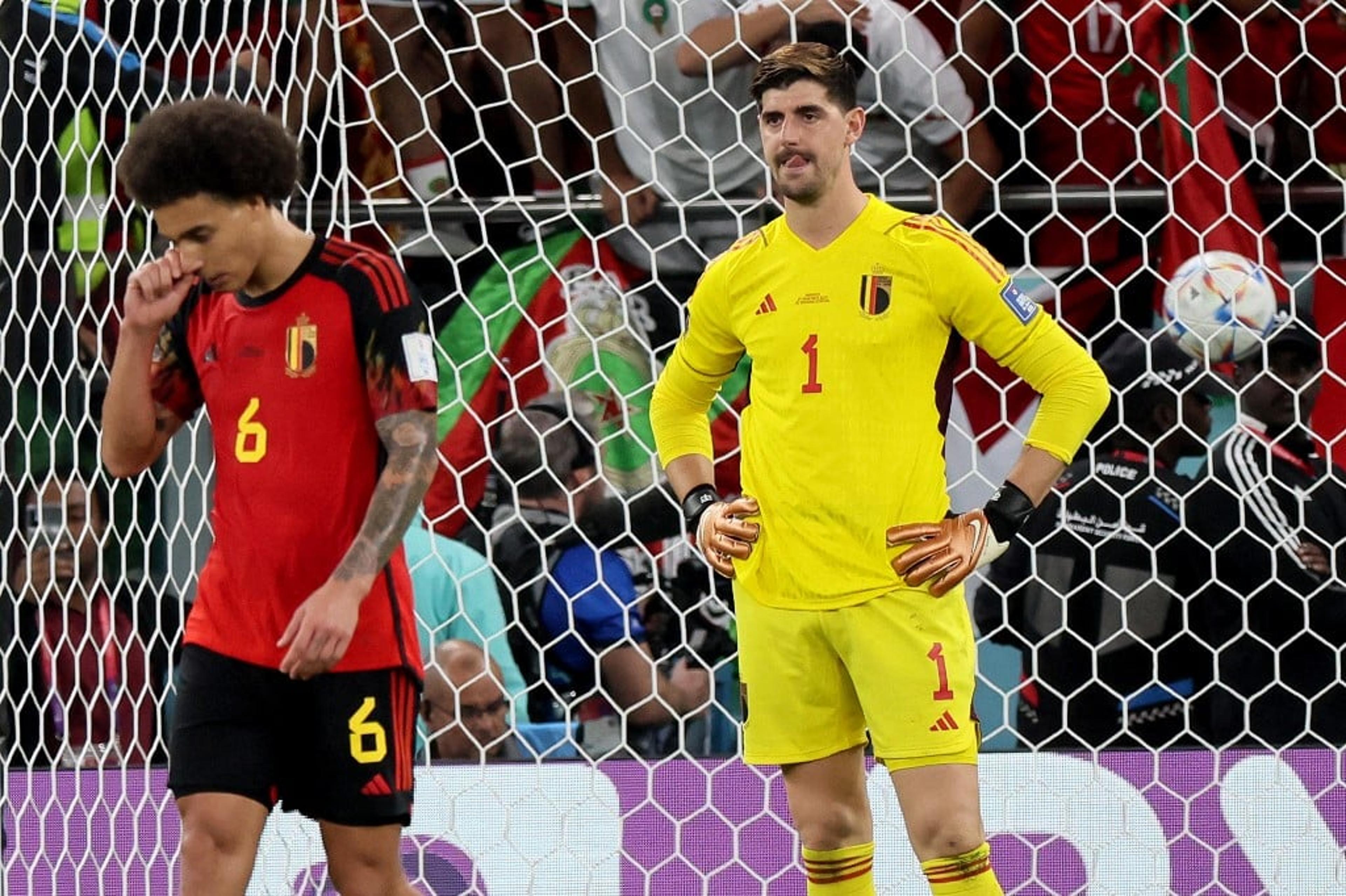 Courtois se pronuncia após polêmica com treinador da Bélgica: ‘Estou muito desapontado’