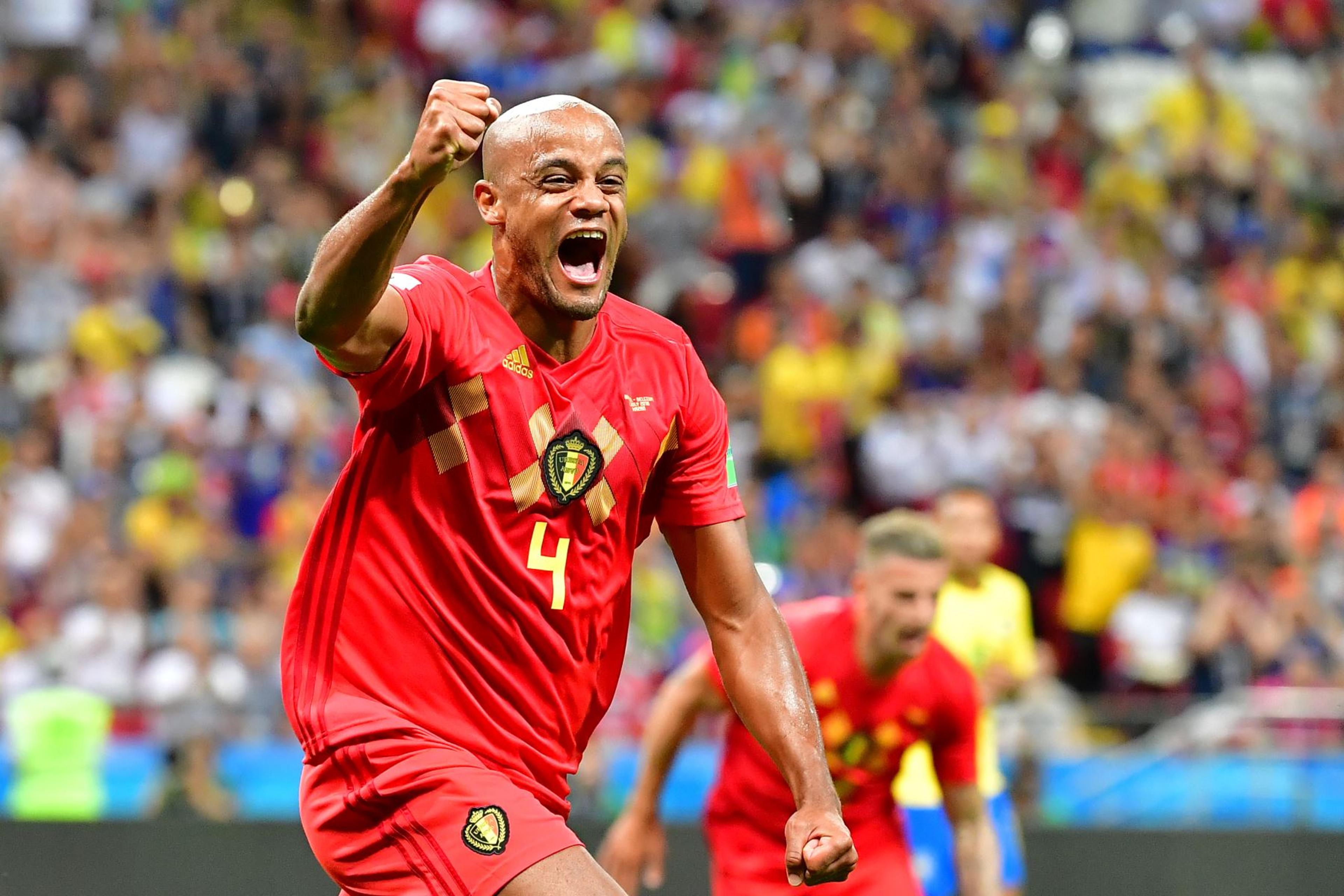 Ídolo da Bélgica, Kompany pede apoio aos jogadores da seleção para ‘final’ contra a Croácia na Copa do Mundo