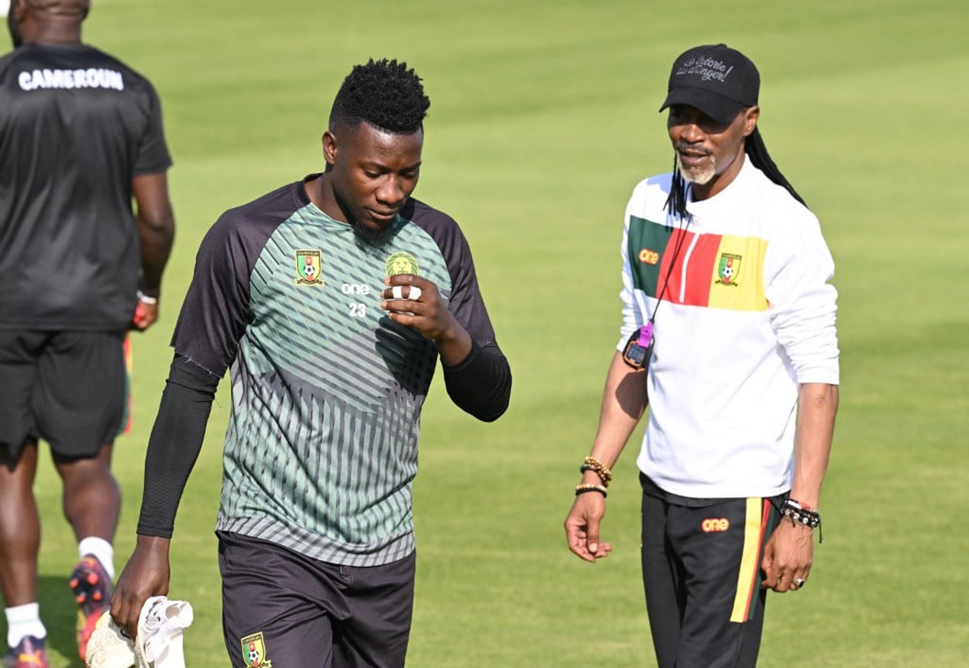 Vídeo vazado mostra forte declaração de técnico de Camarões sobre goleiro Onana